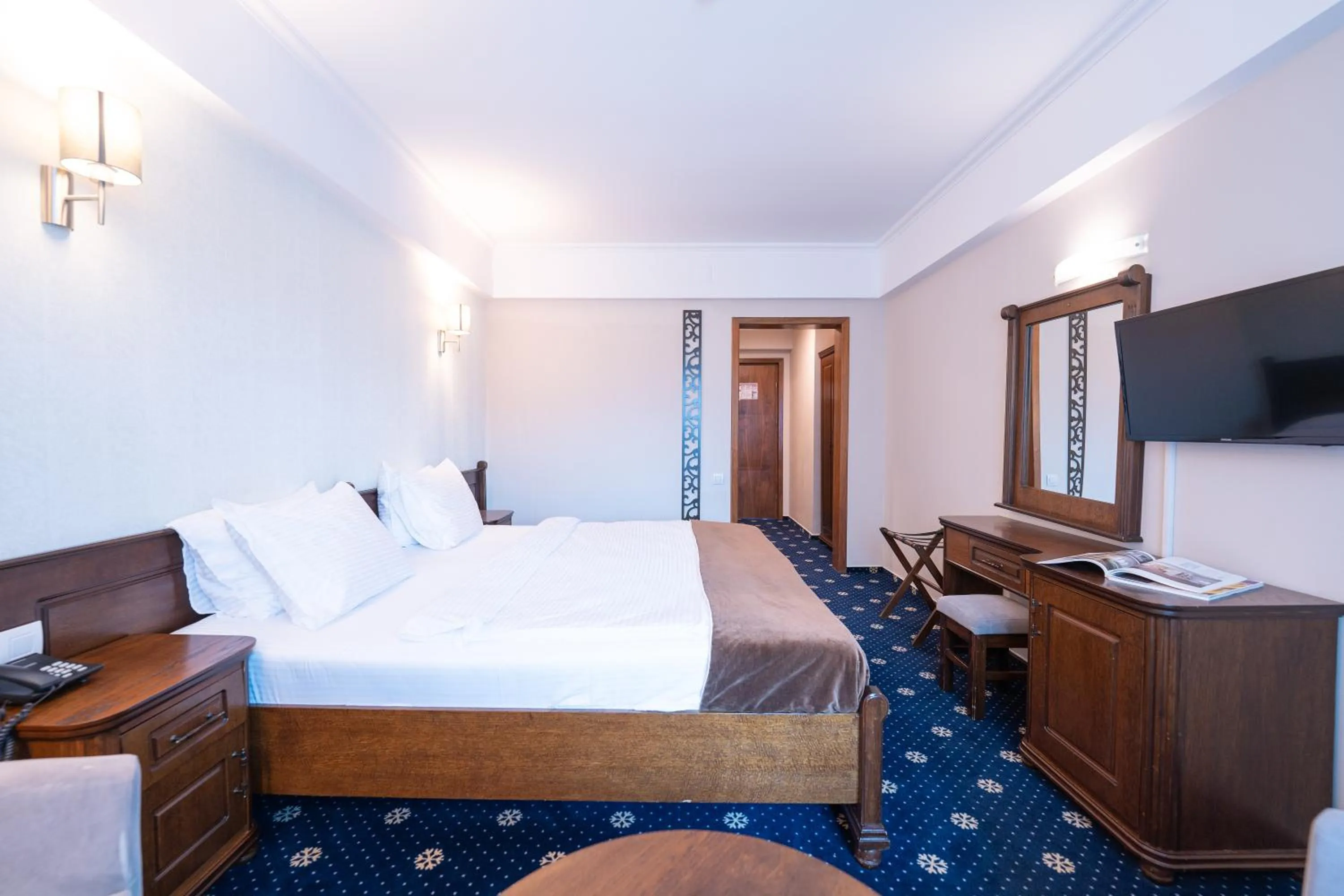 Bed in Hotel Ski&Sky