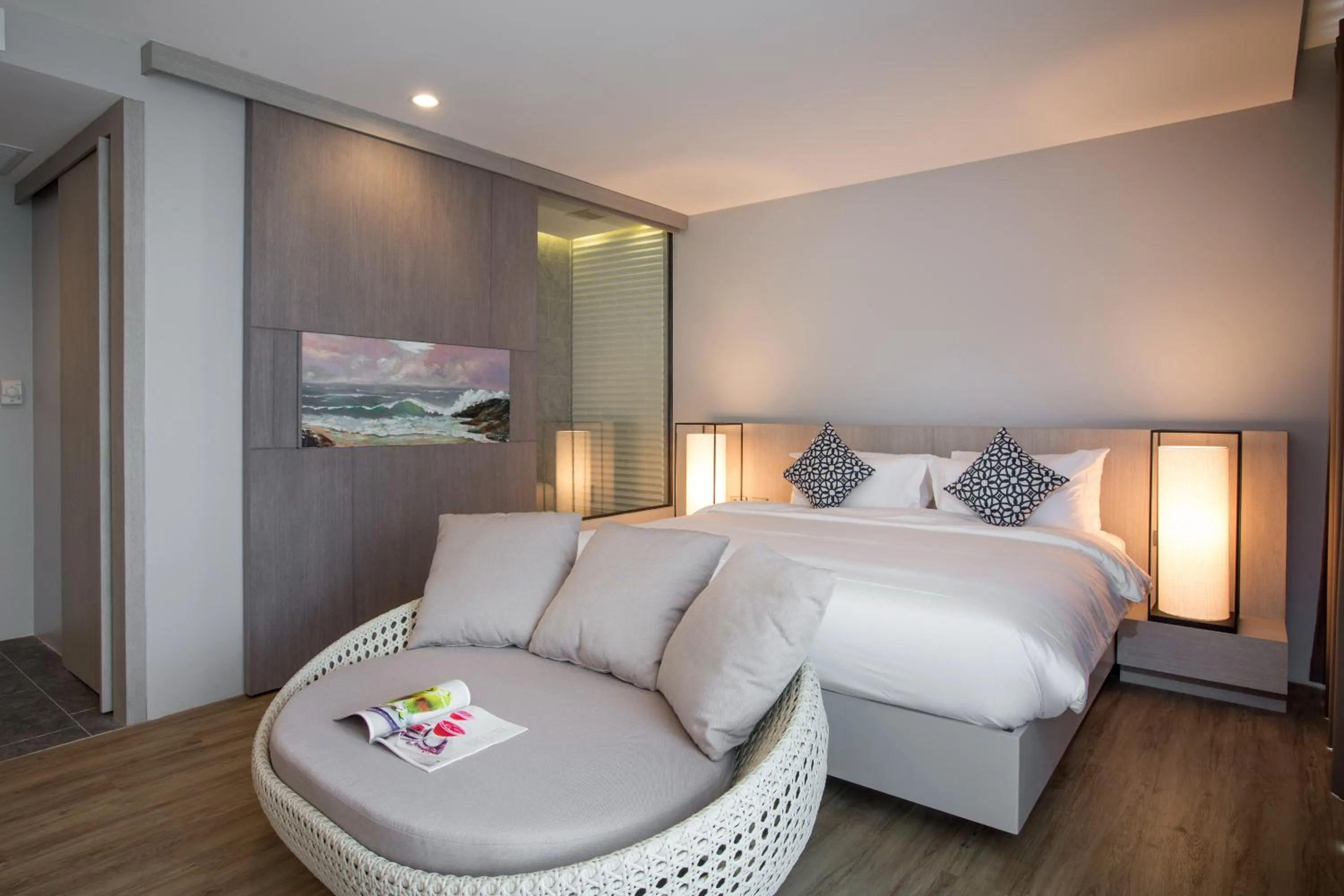 Photo of the whole room, Bed in Asira Boutique HuaHin