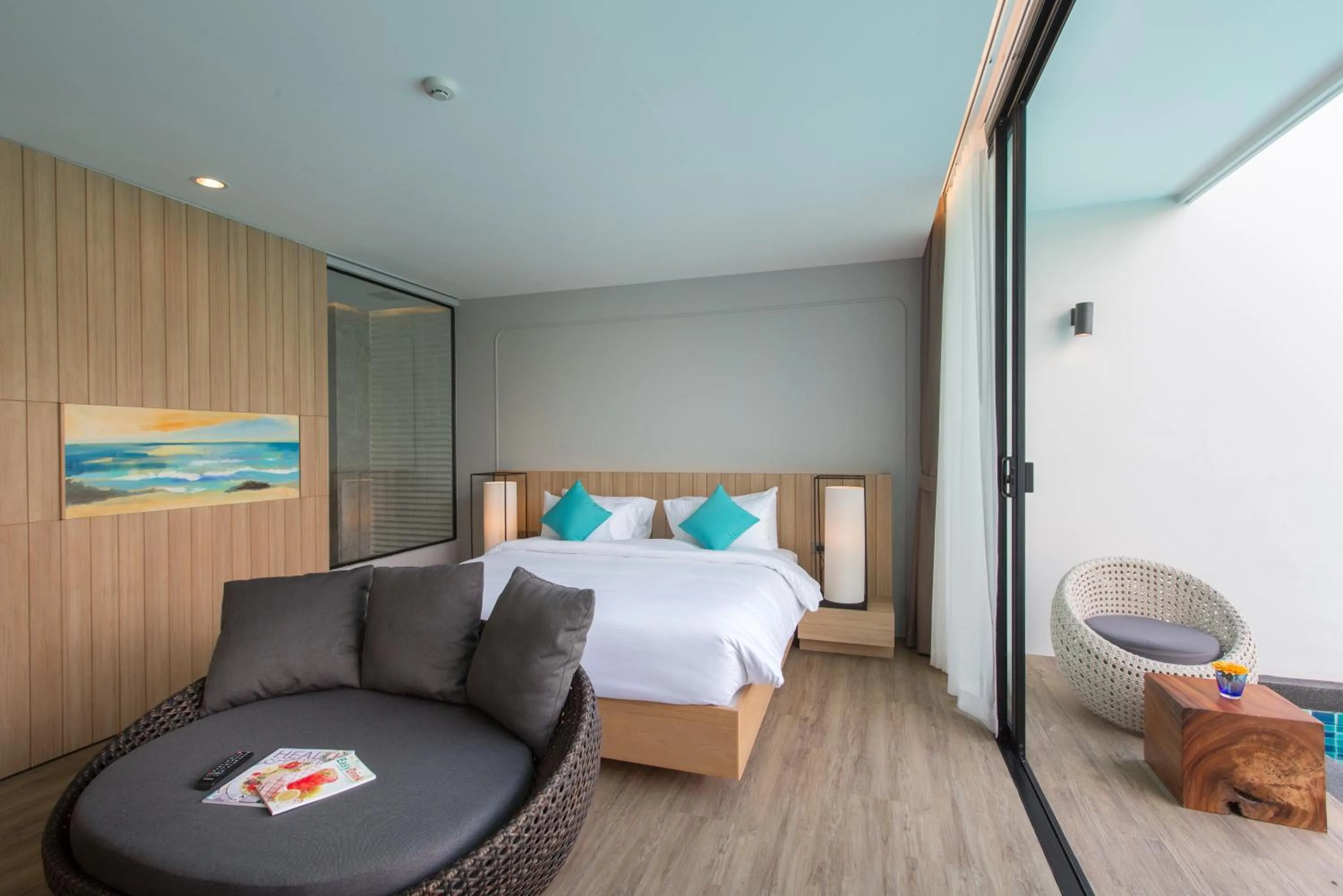 Photo of the whole room, Bed in Asira Boutique HuaHin