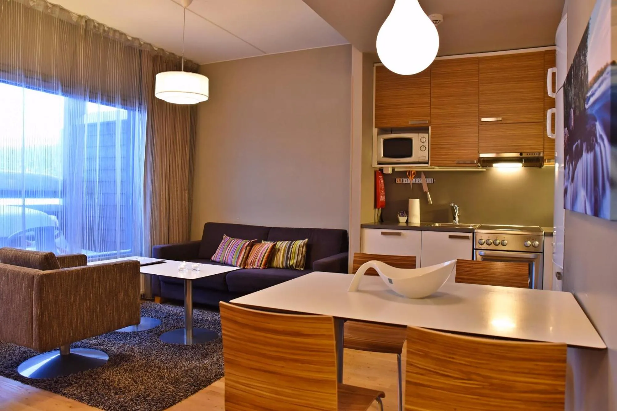 Kitchen or kitchenette in Levi Suites Levin Klubi