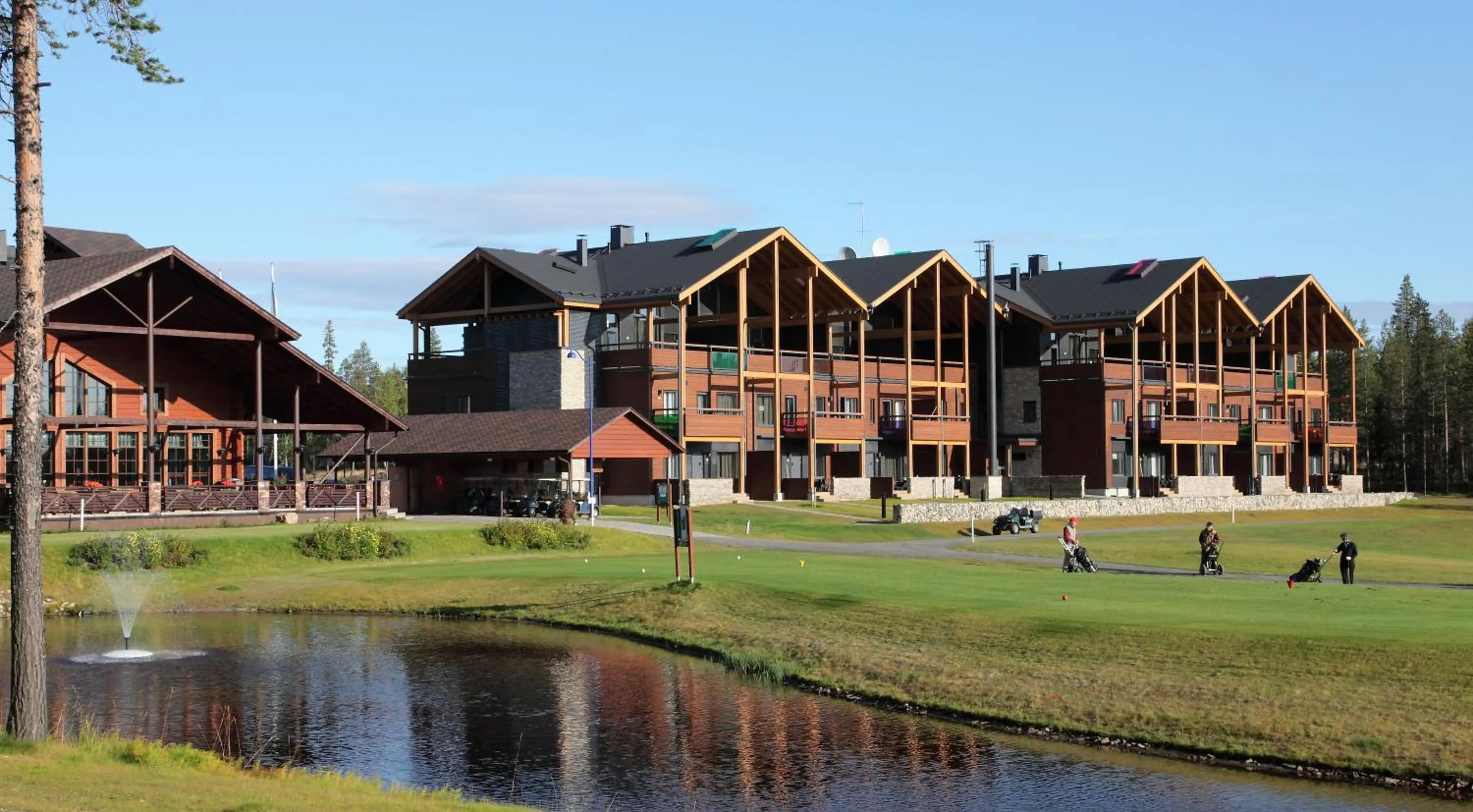 Property building in Levi Suites Levin Klubi