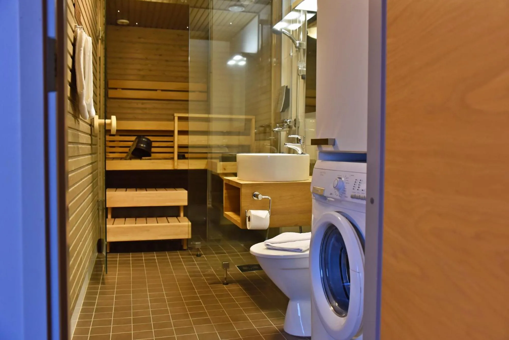 Sauna in Levi Suites Levin Klubi
