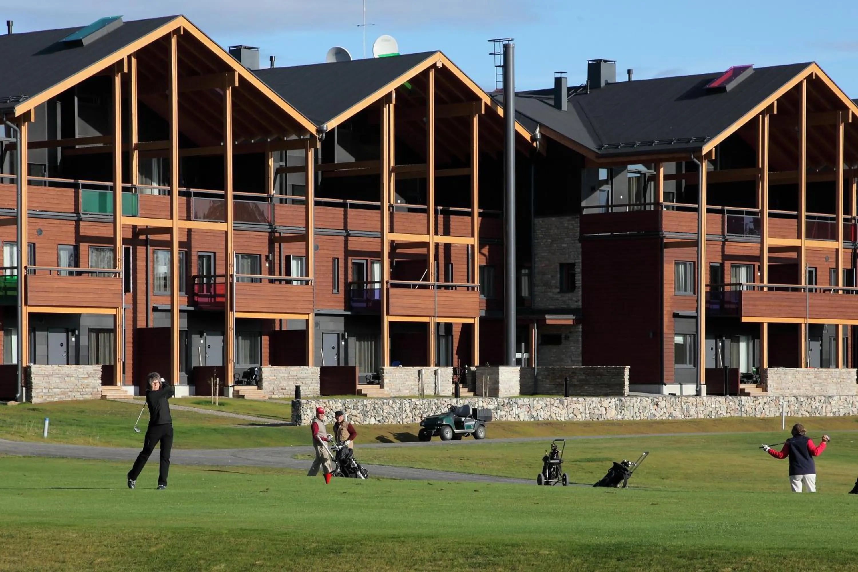 Facade/entrance in Levi Suites Levin Klubi