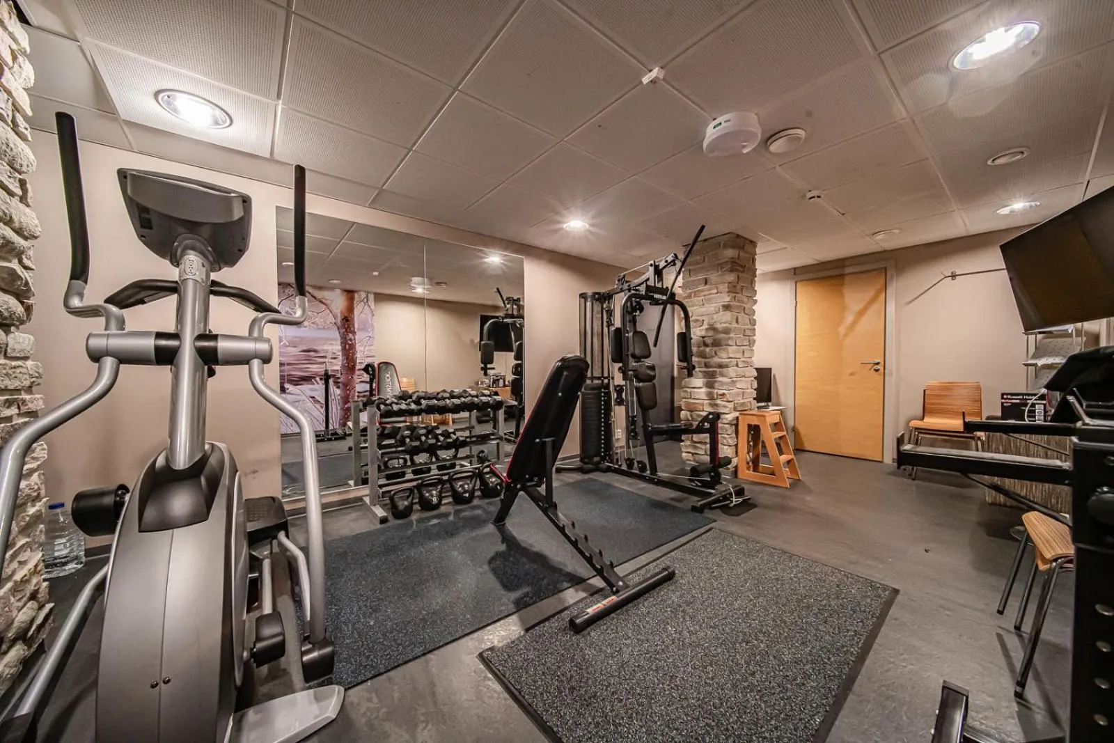 Fitness centre/facilities in Levi Suites Levin Klubi