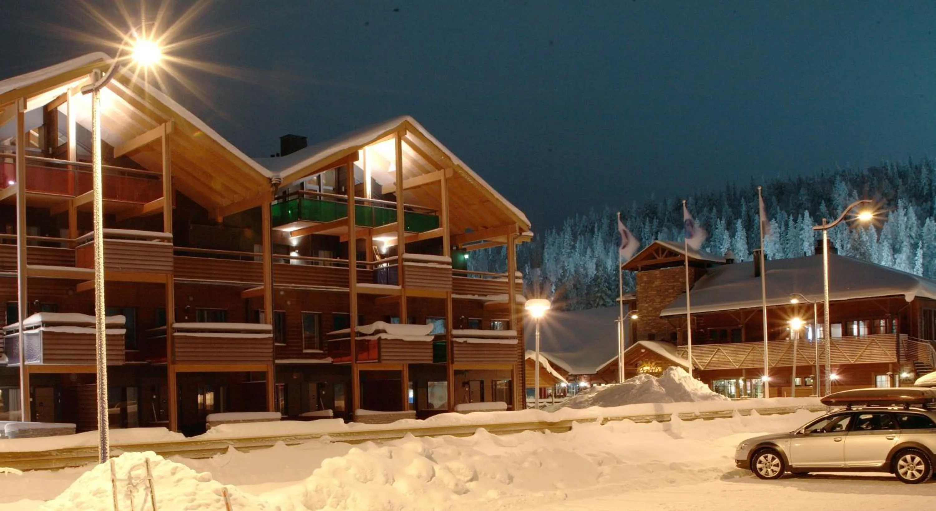 Facade/entrance in Levi Suites Levin Klubi
