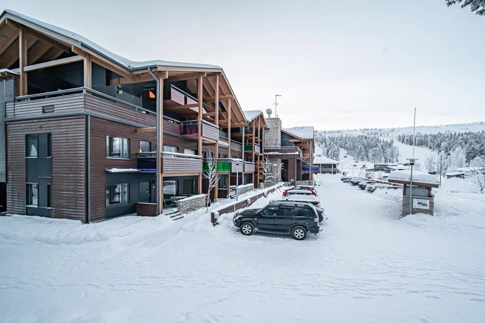 Property building in Levi Suites Levin Klubi