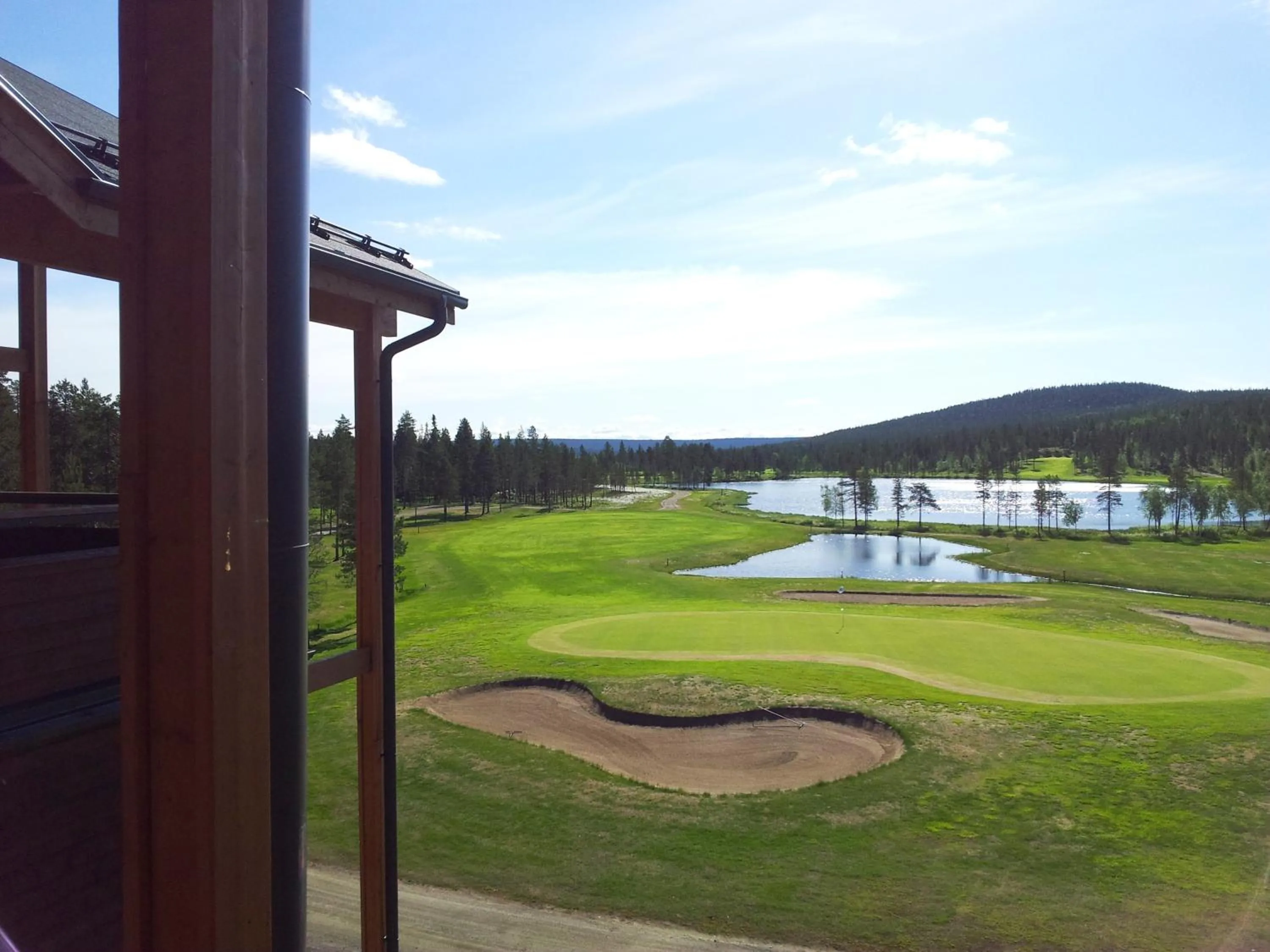 Golfcourse in Levi Suites Levin Klubi