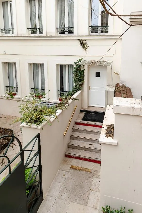 Garden view in Hotel des Bains