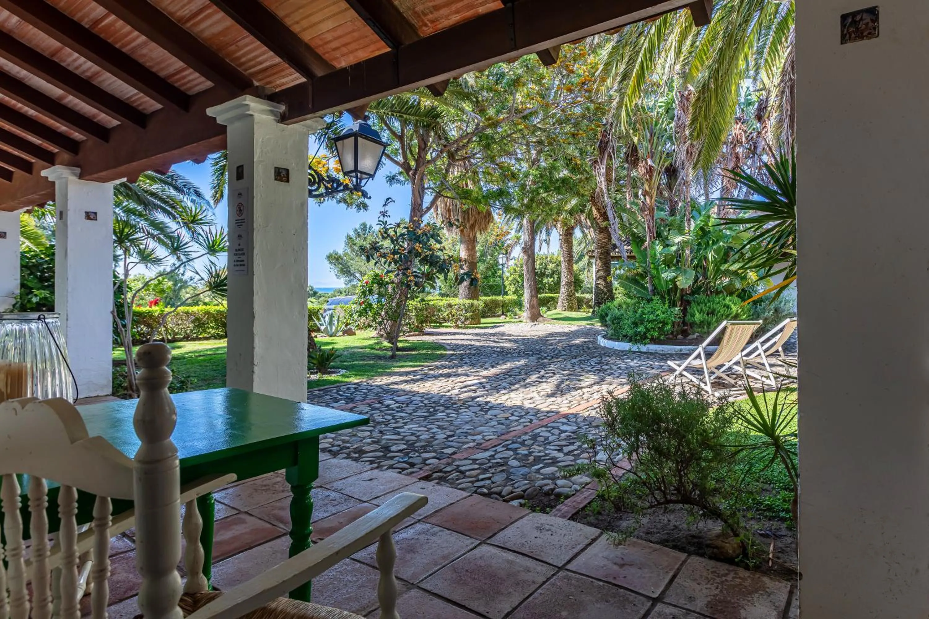 Patio in Hotel-Apart CORTIJO LAS PIÑAS