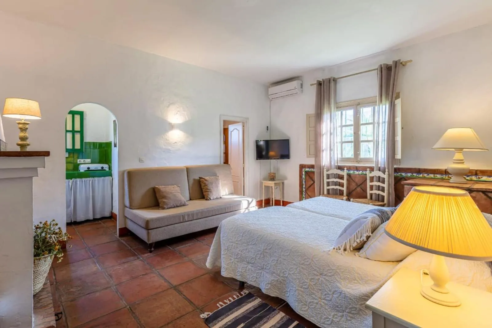 Bed in Hotel-Apart CORTIJO LAS PIÑAS