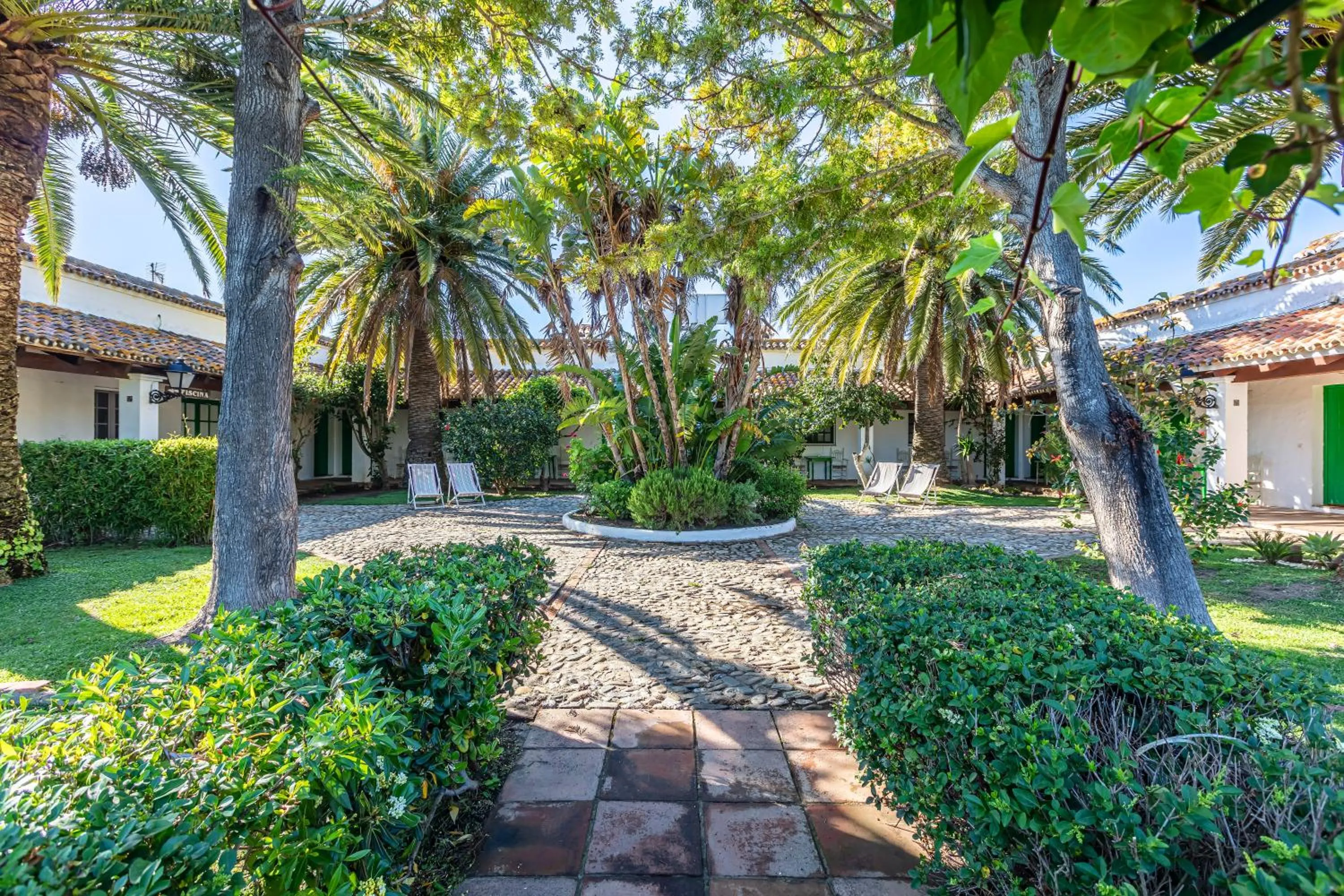 Patio in Hotel-Apart CORTIJO LAS PIÑAS