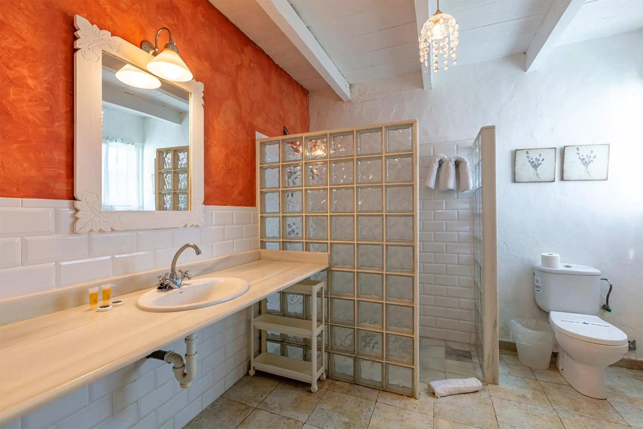 Shower in Hotel-Apart CORTIJO LAS PIÑAS