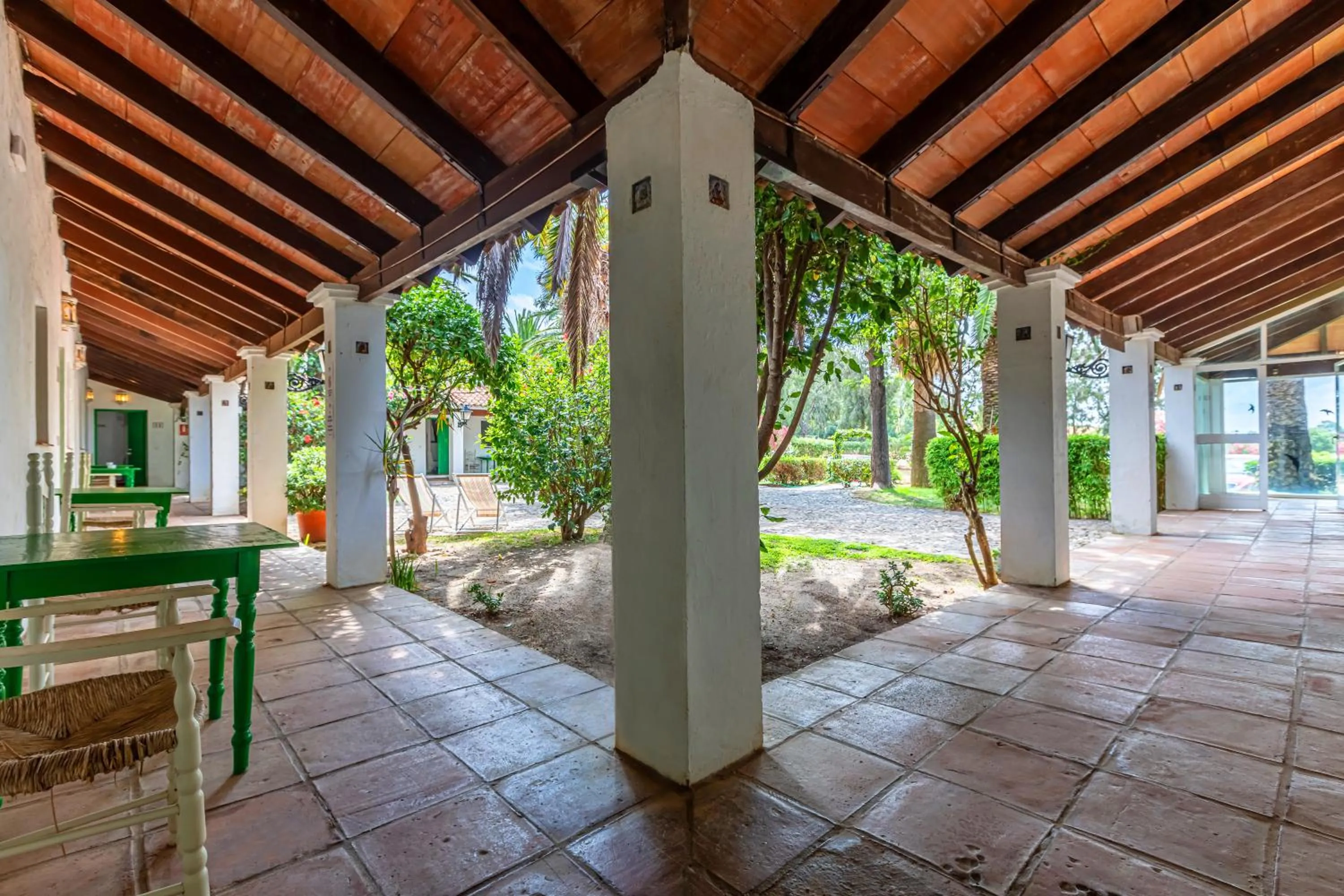 Patio in Hotel-Apart CORTIJO LAS PIÑAS
