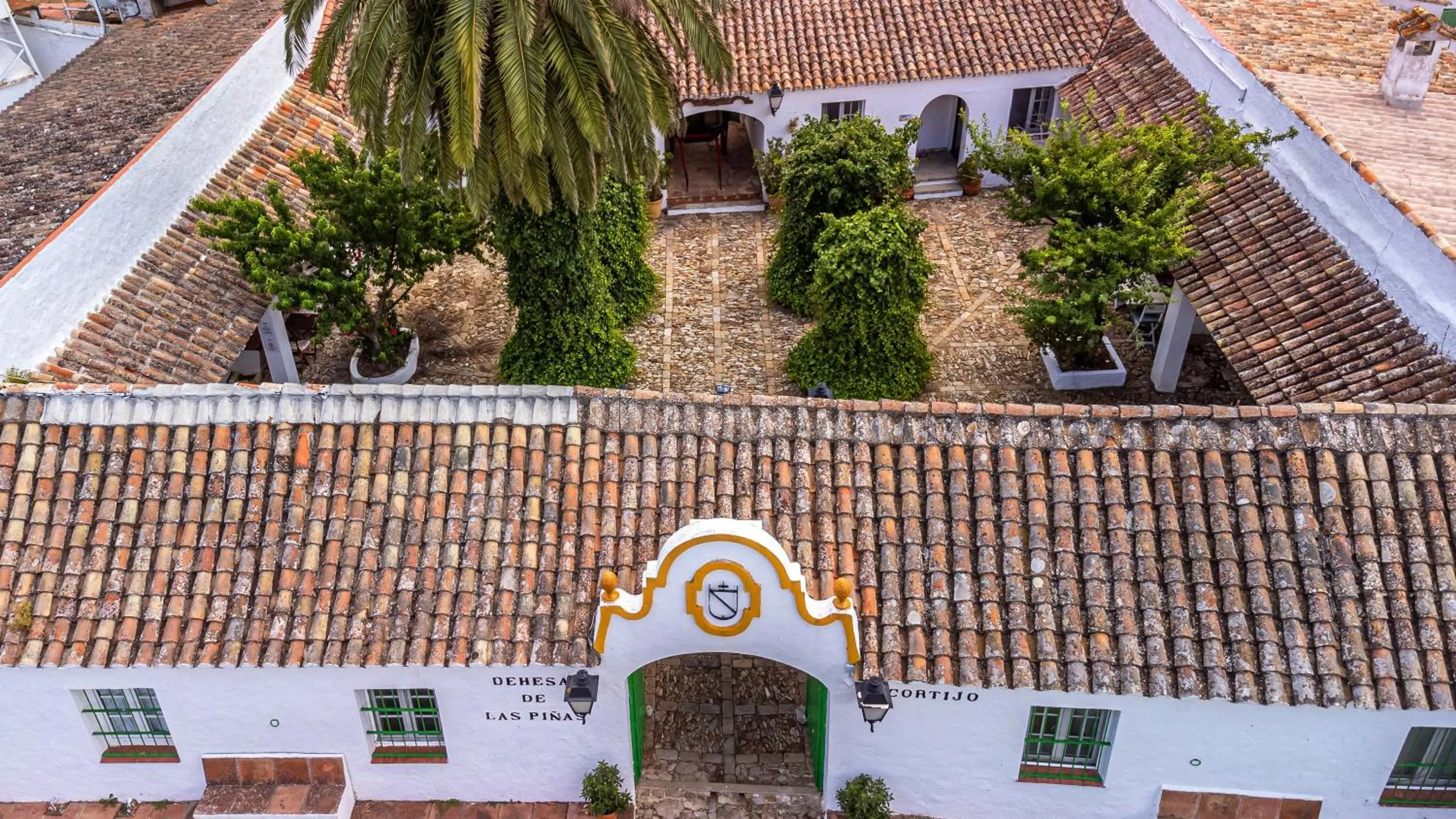 Patio in Hotel-Apart CORTIJO LAS PIÑAS