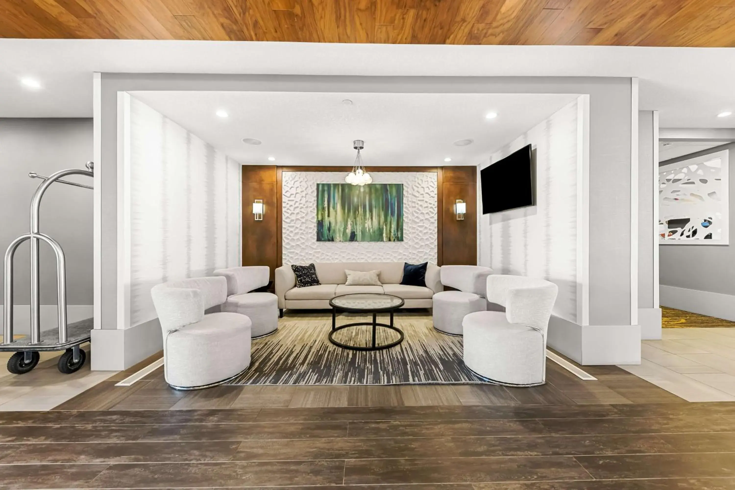 Lobby or reception in Best Western Plus Airdrie Gateway Lobby or reception in Best Western Plus Airdrie Gateway