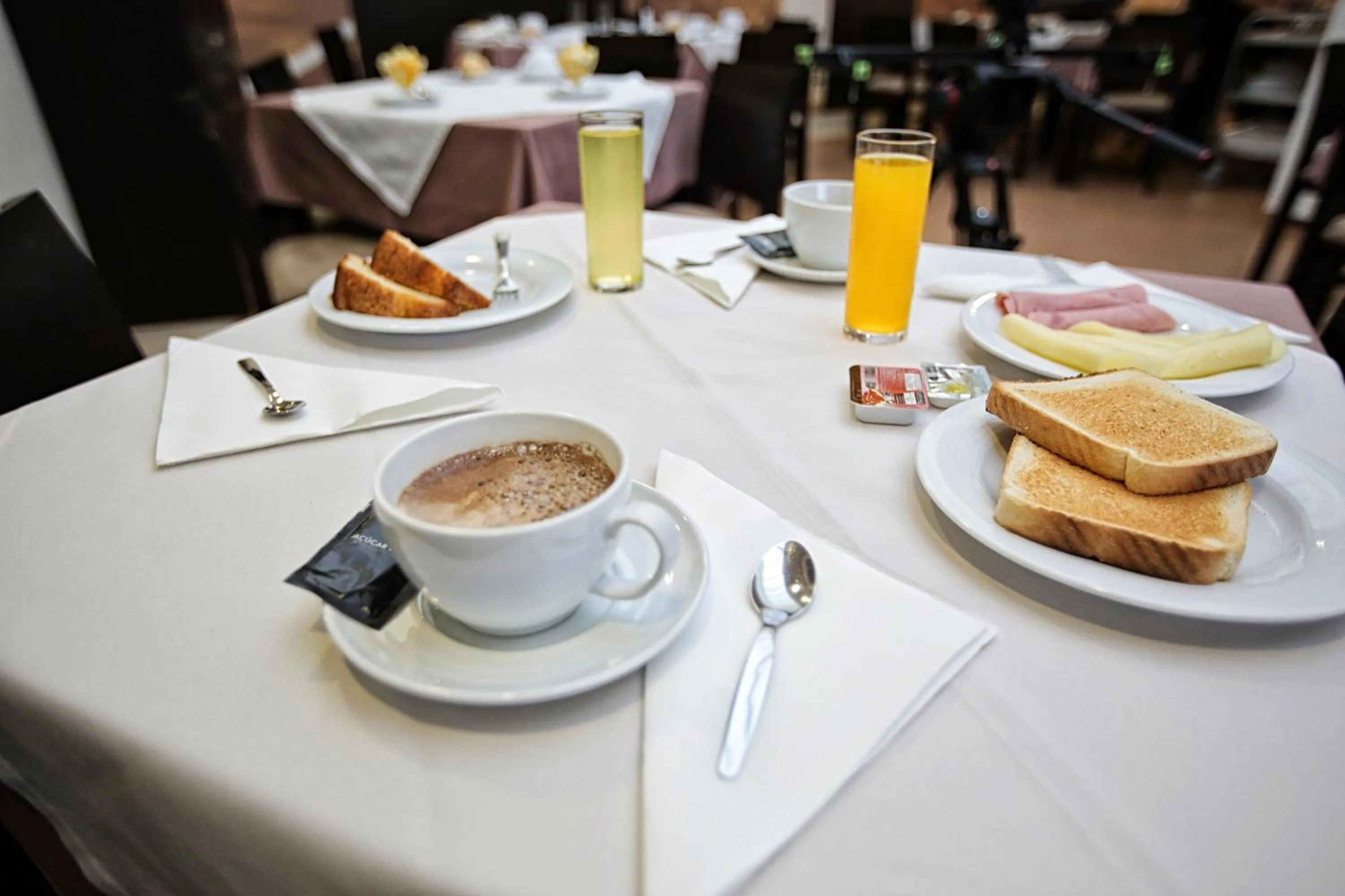 Food and drinks in Hotel Recinto