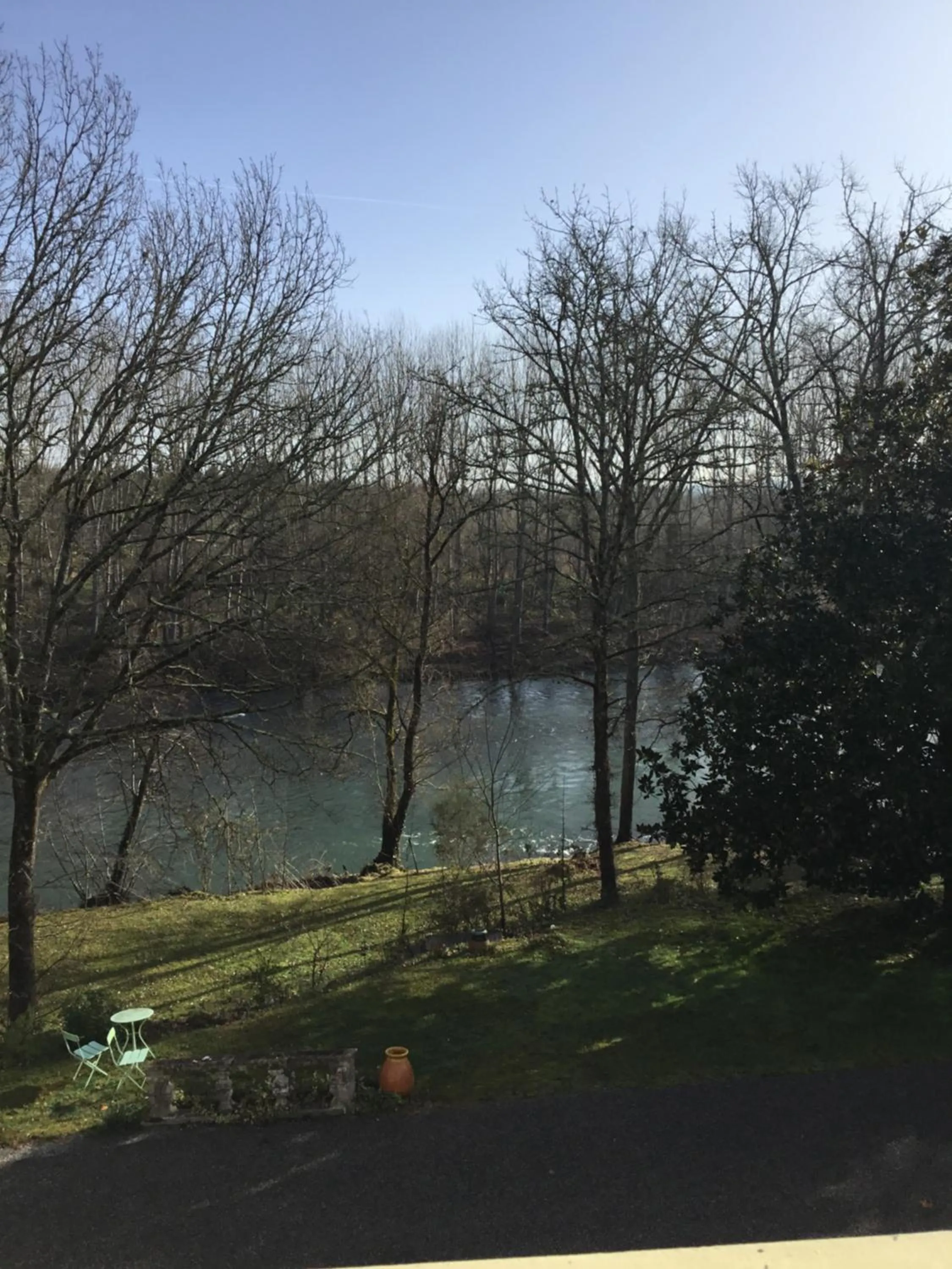 River view in L'Escalère