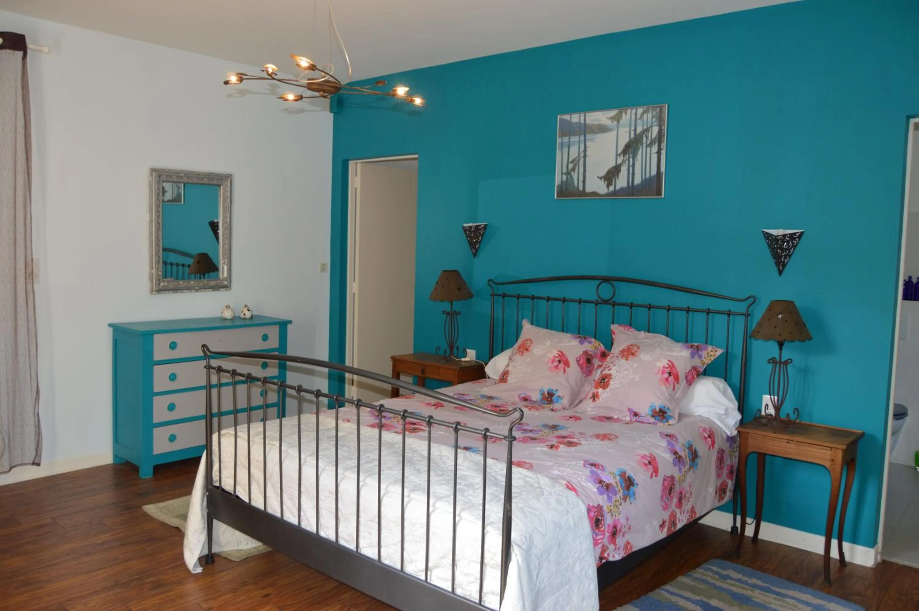 Bedroom, Bed in L'Escalère