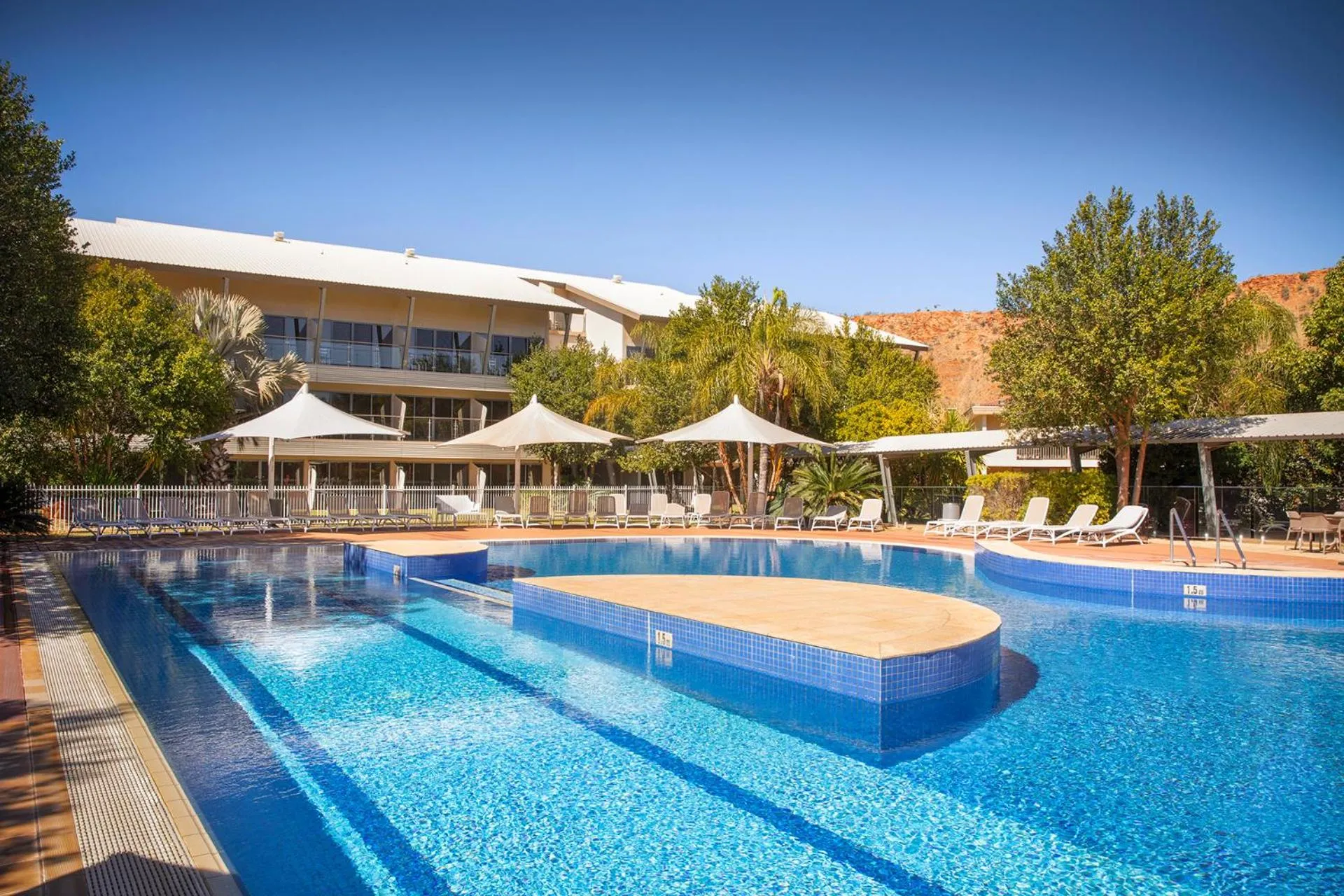 Swimming pool in Crowne Plaza Alice Springs Lasseters by IHG