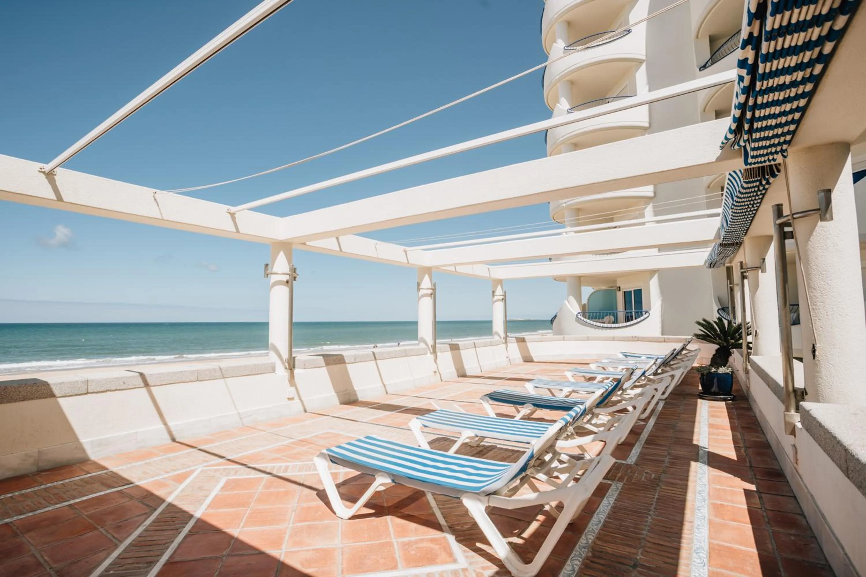 Solarium in Hotel Playa Victoria