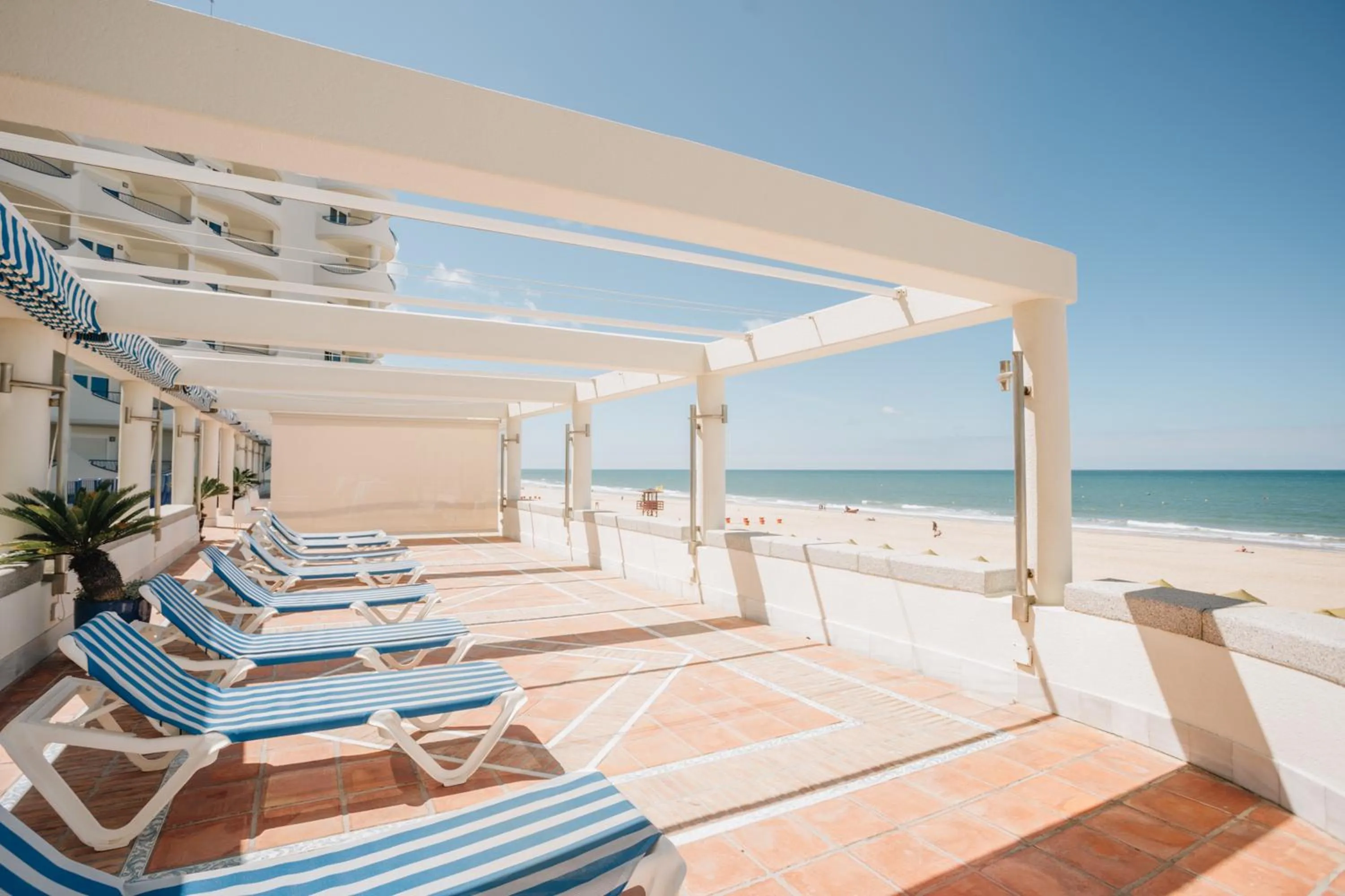 Solarium in Hotel Playa Victoria