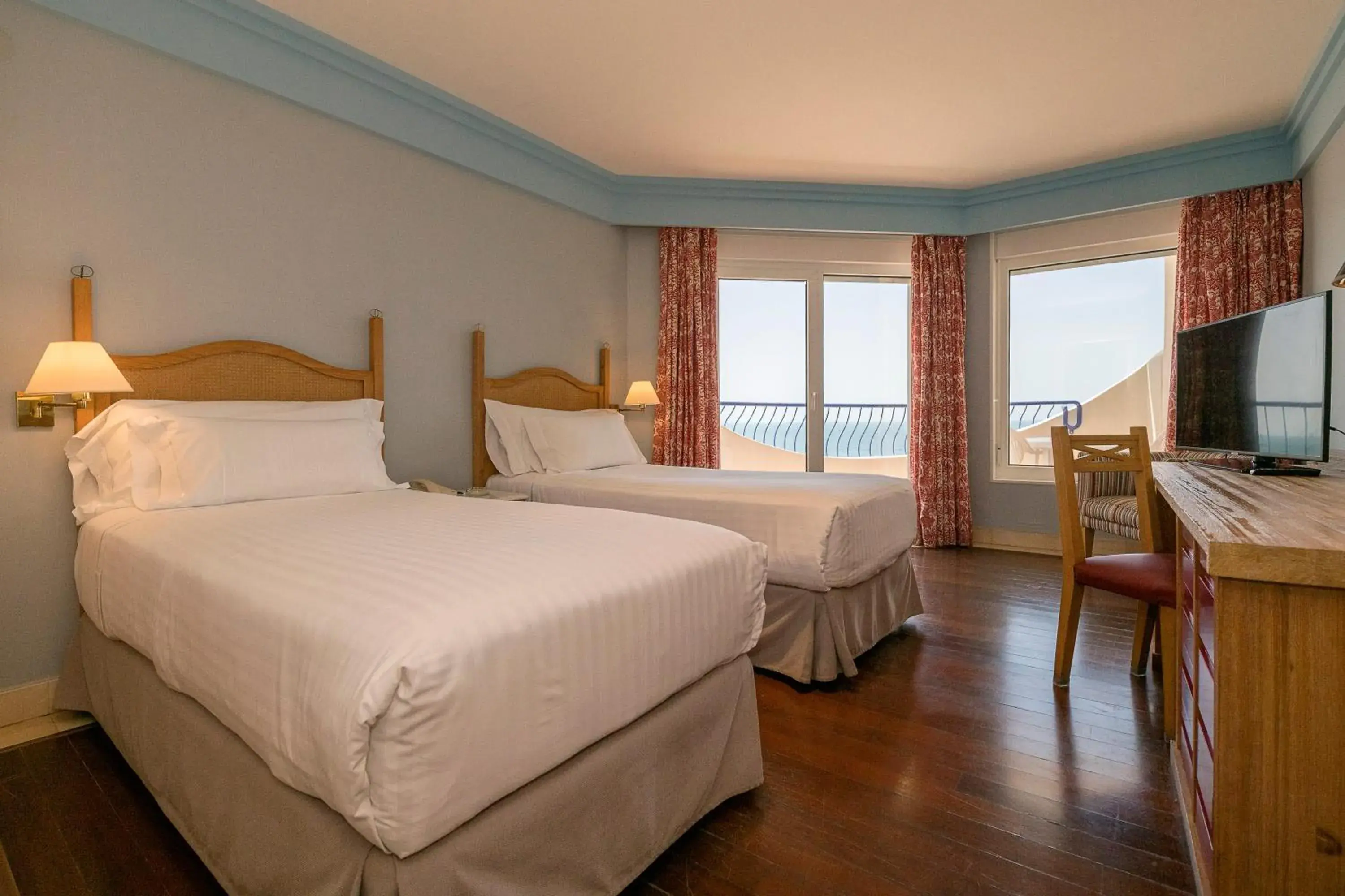 Double or Twin Room with Front Sea View and Extra Bed (3 Adults) in Hotel Playa Victoria Double or Twin Room with Front Sea View and Extra Bed (3 Adults) in Hotel Playa Victoria