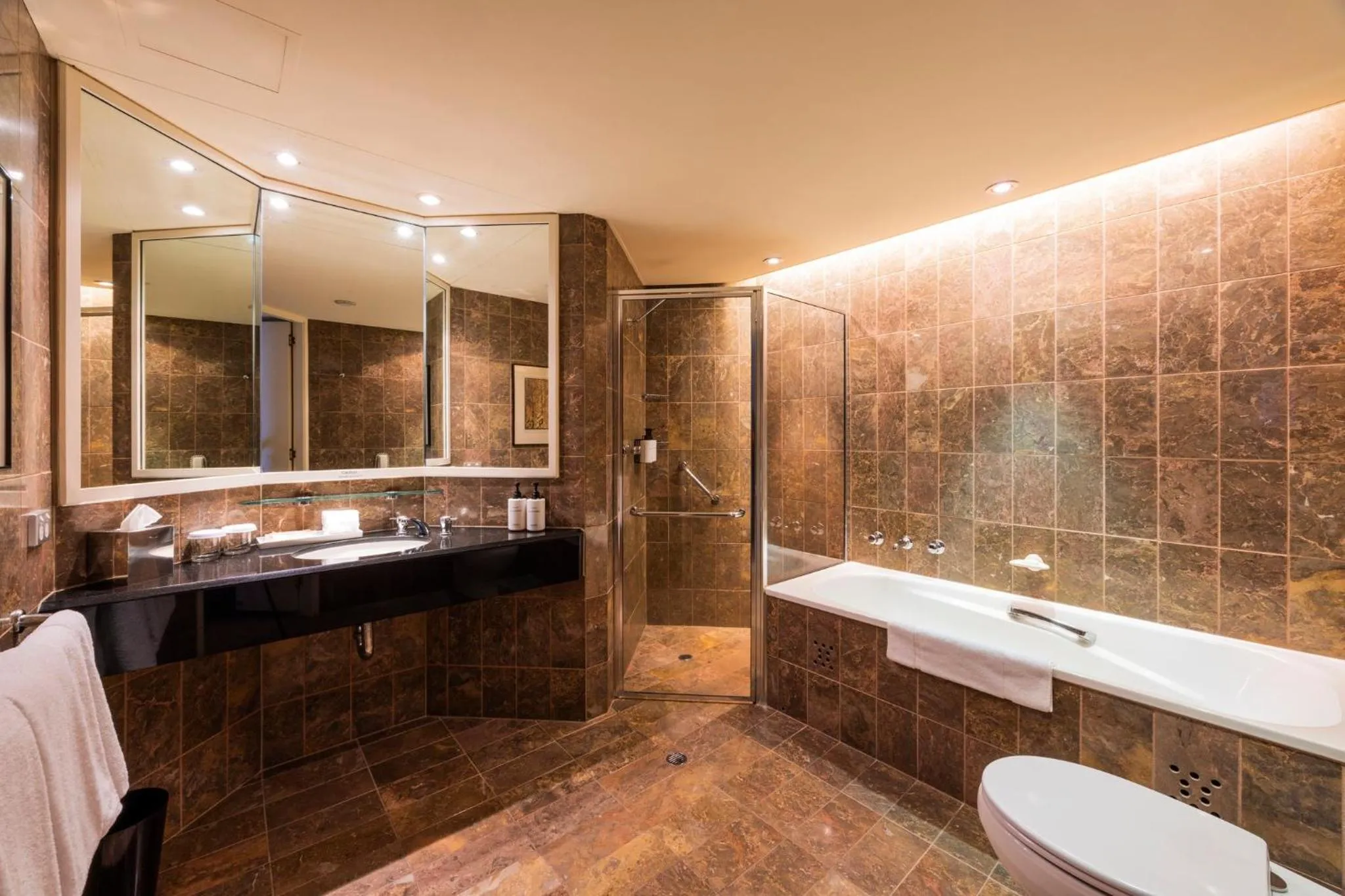 Bathroom in InterContinental Adelaide by IHG