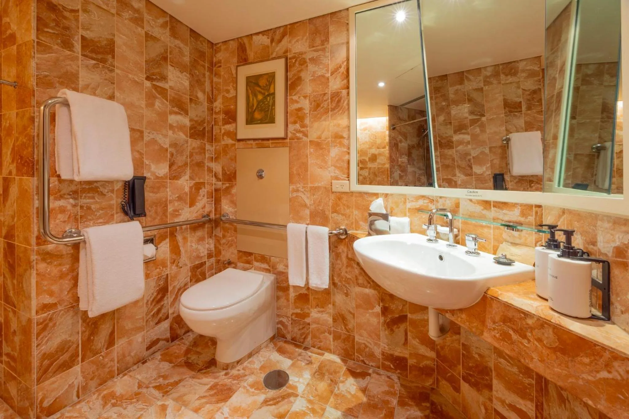 Bathroom in InterContinental Adelaide by IHG