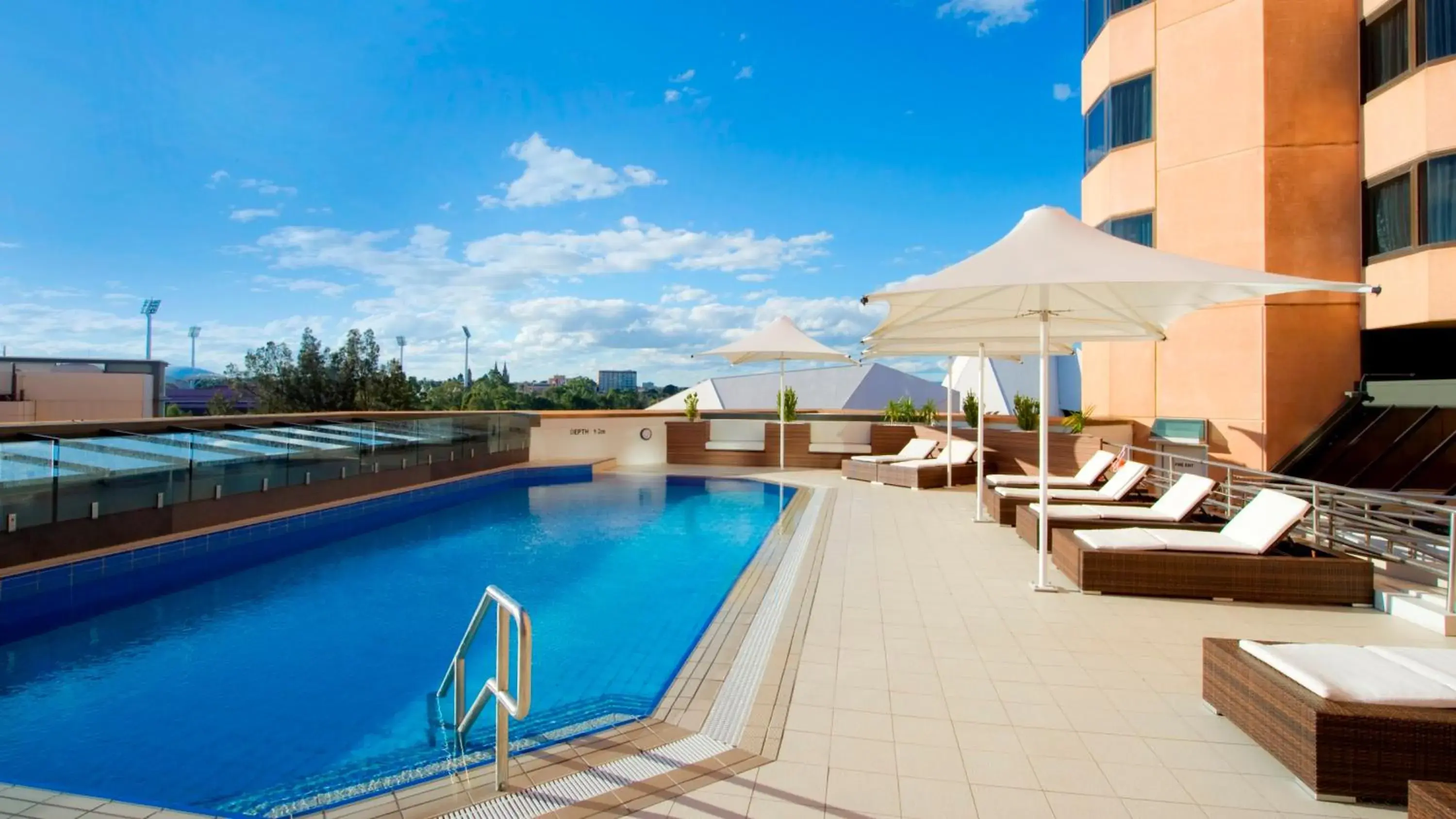 Swimming pool in InterContinental Adelaide by IHG Swimming pool in InterContinental Adelaide by IHG