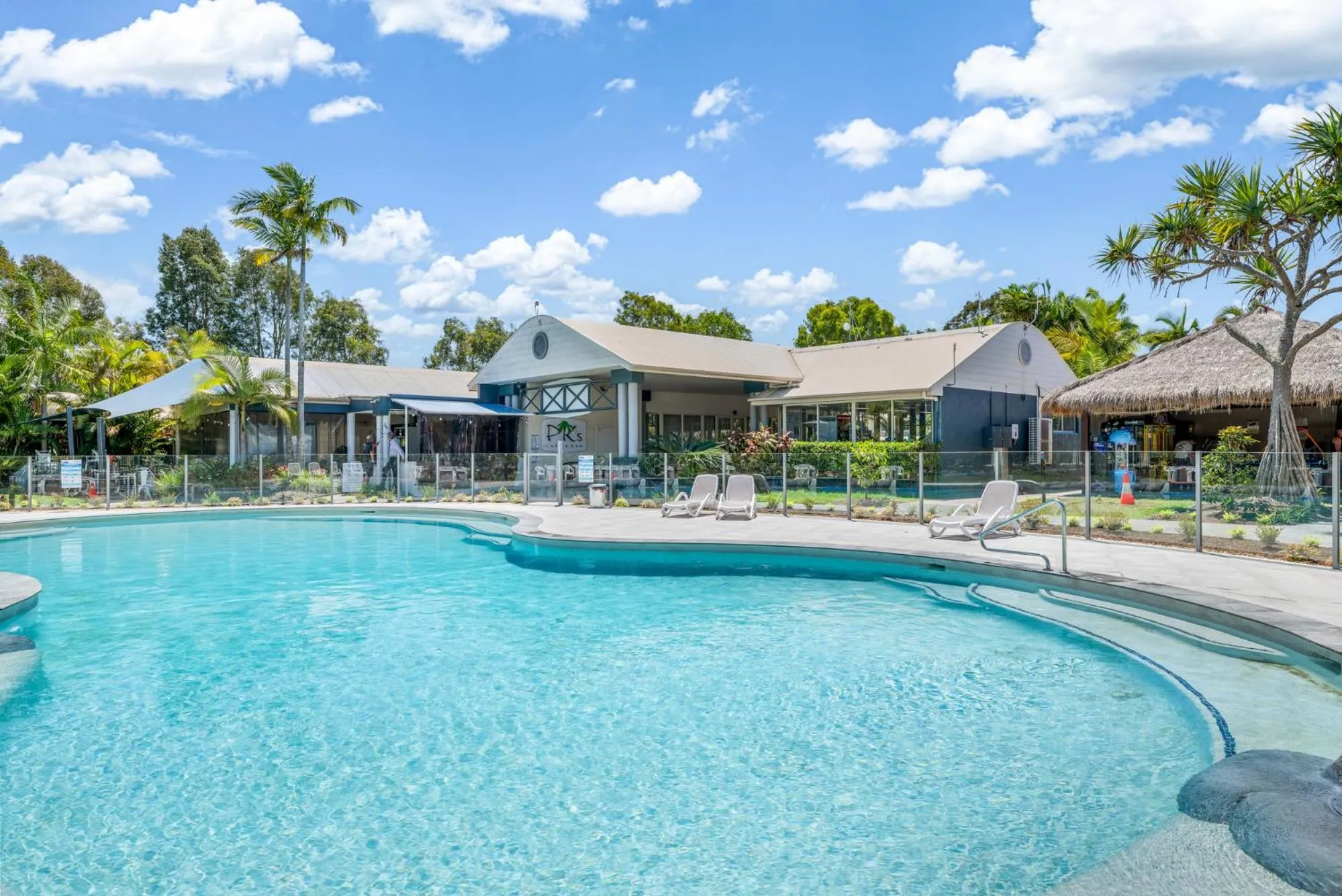 Swimming pool in Ivory Palms Resort Noosa