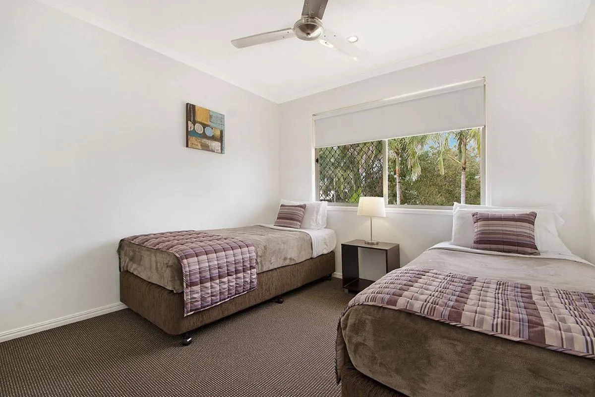 Bed in Ivory Palms Resort Noosa