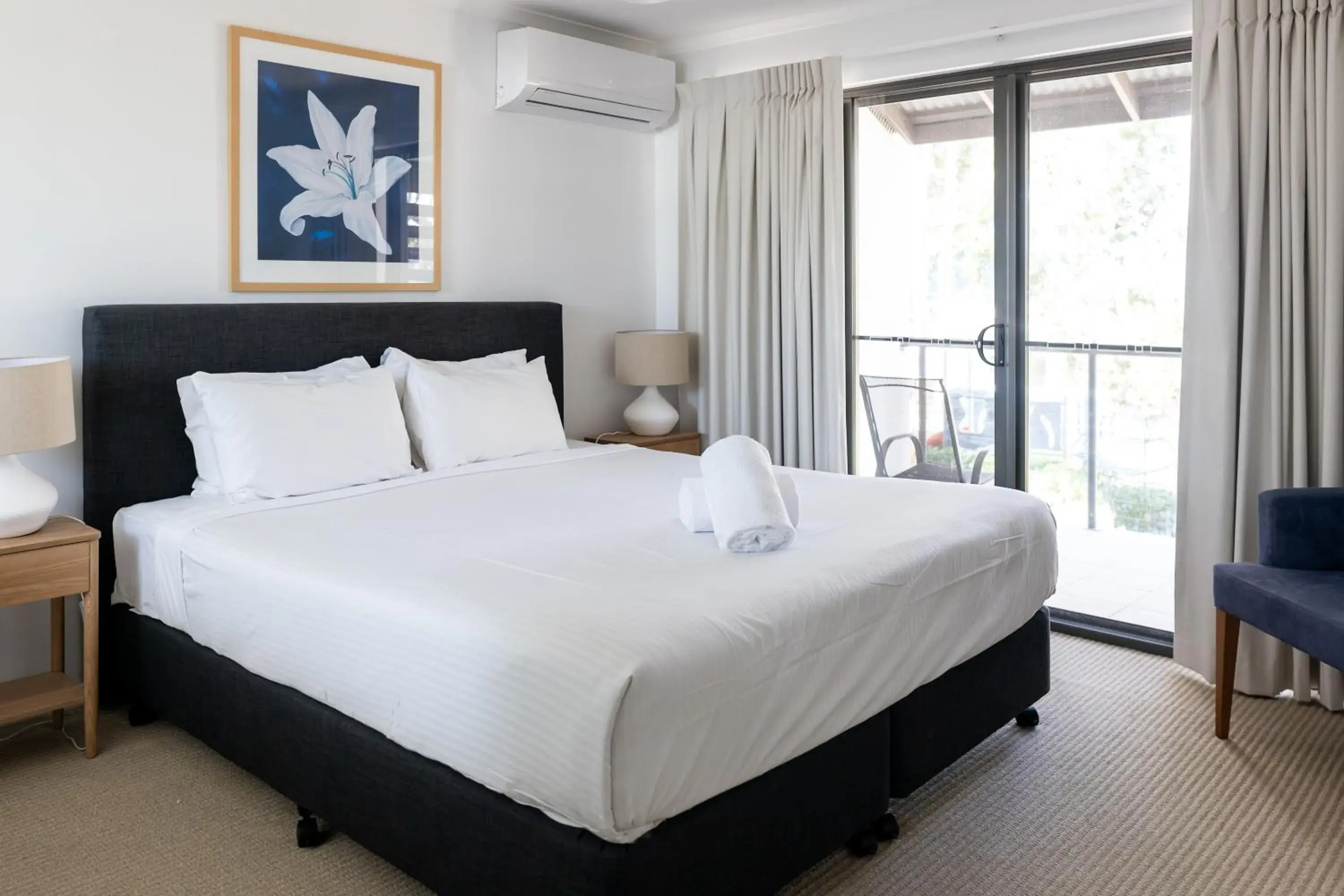 Bed in Ivory Palms Resort Noosa Bed in Ivory Palms Resort Noosa