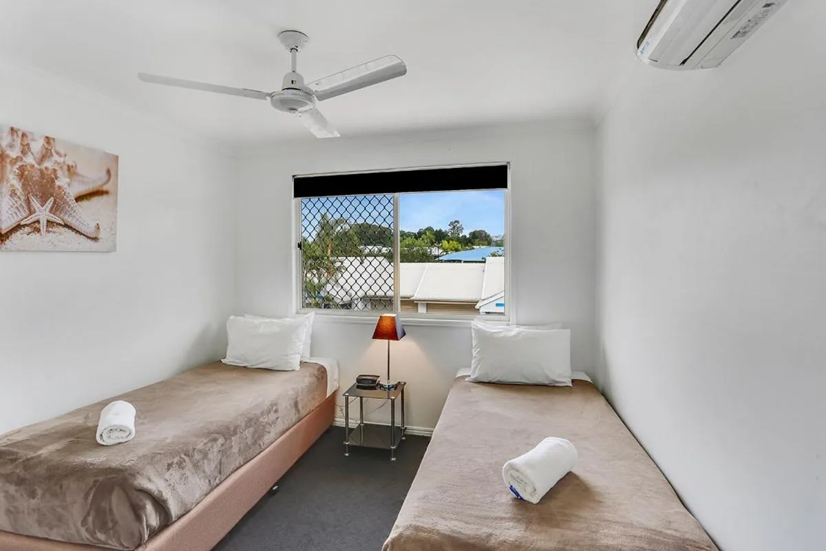 Bed in Ivory Palms Resort Noosa