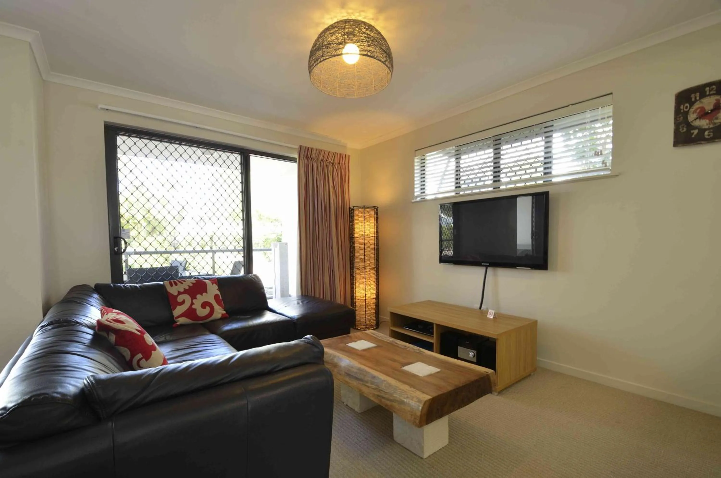 Communal lounge/ TV room in Ivory Palms Resort Noosa