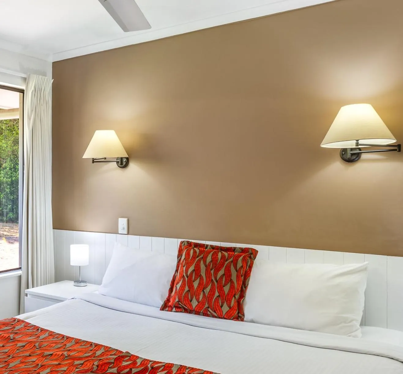 Bed in Ivory Palms Resort Noosa