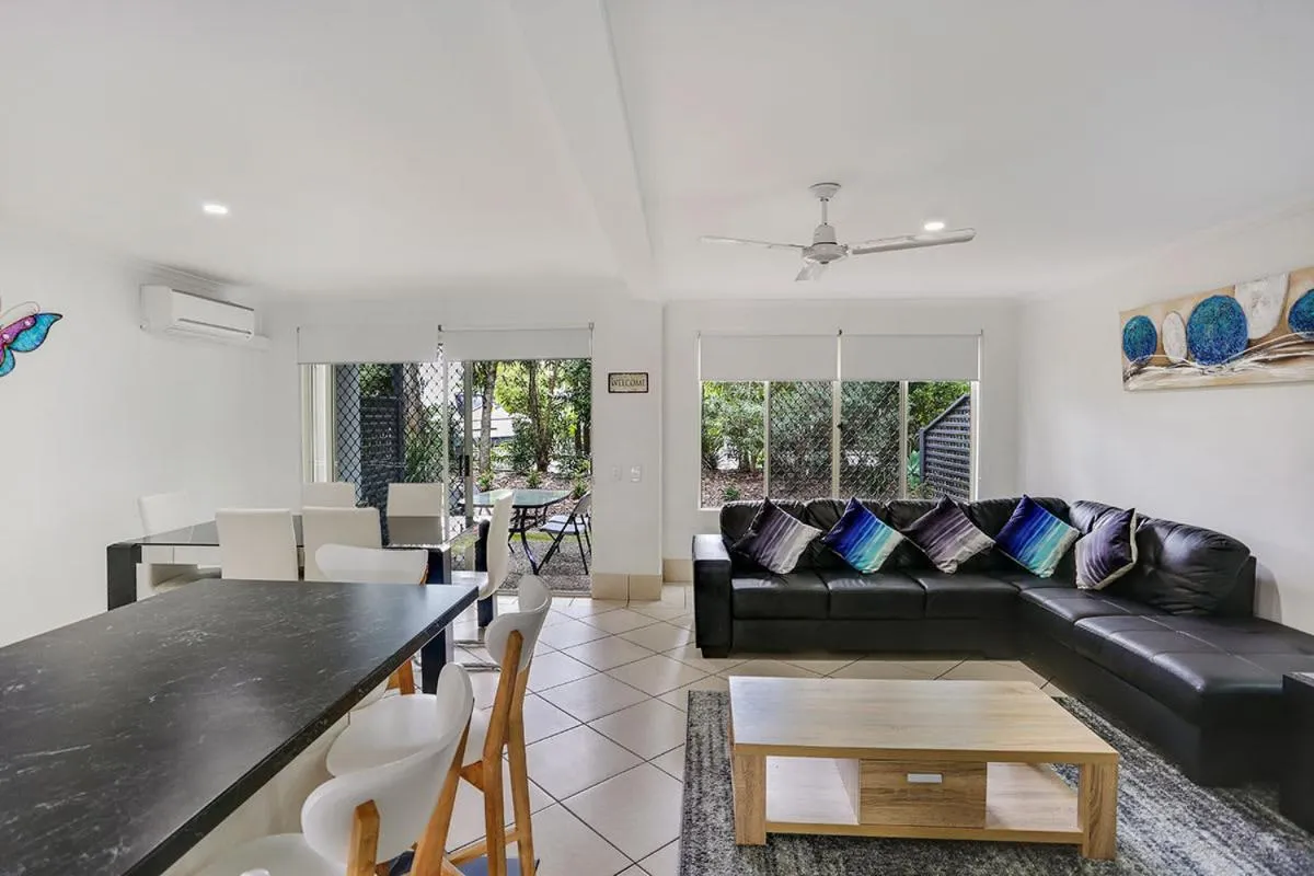 Living room in Ivory Palms Resort Noosa