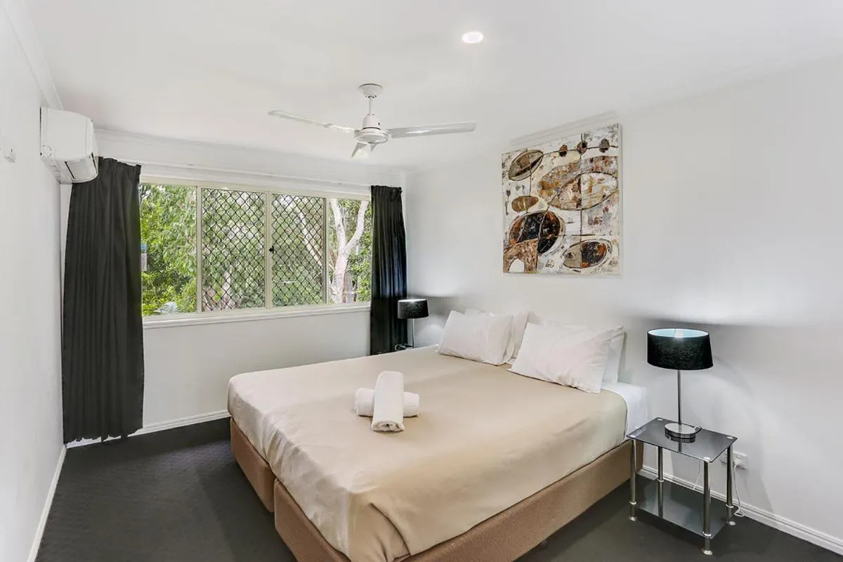 Bed in Ivory Palms Resort Noosa