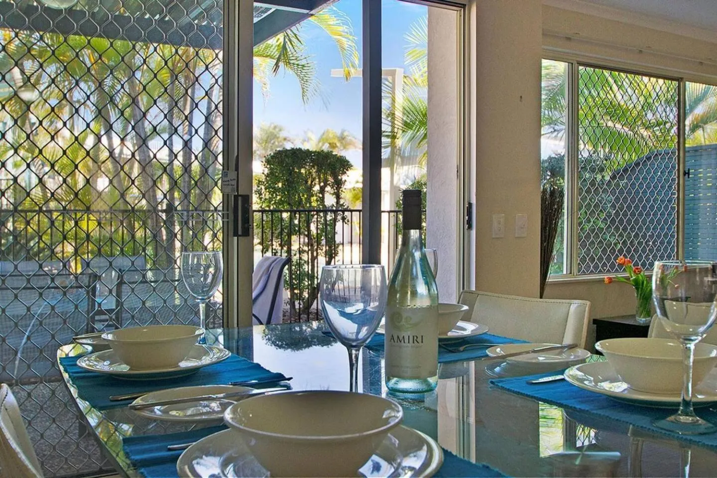 Patio in Ivory Palms Resort Noosa