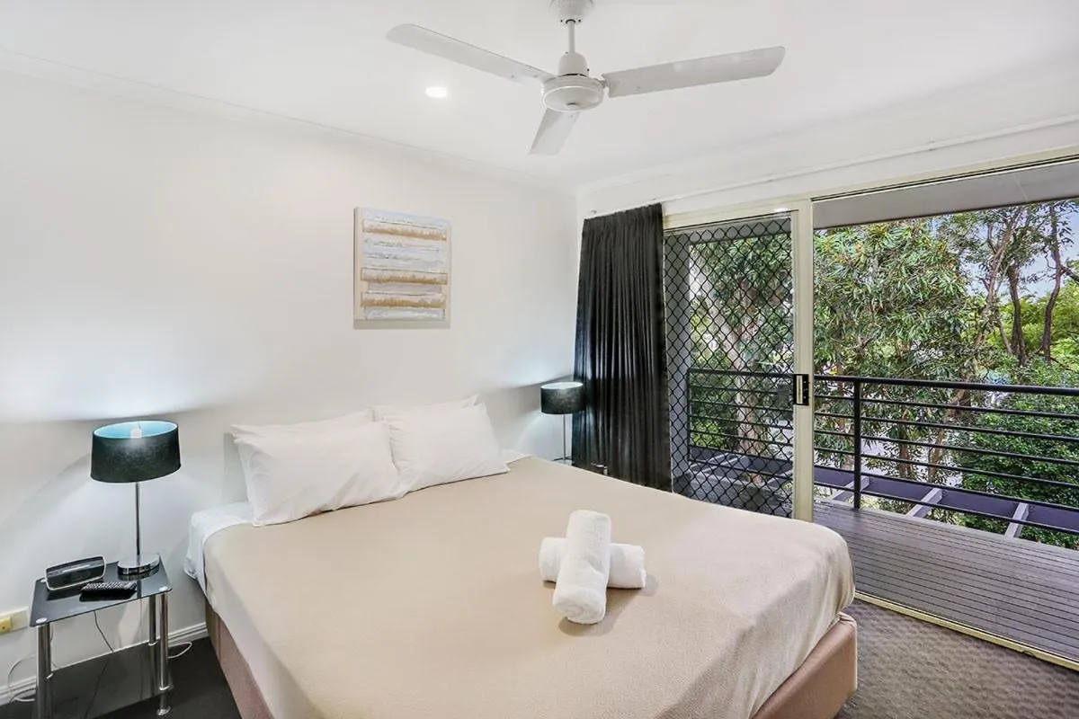 Bed in Ivory Palms Resort Noosa