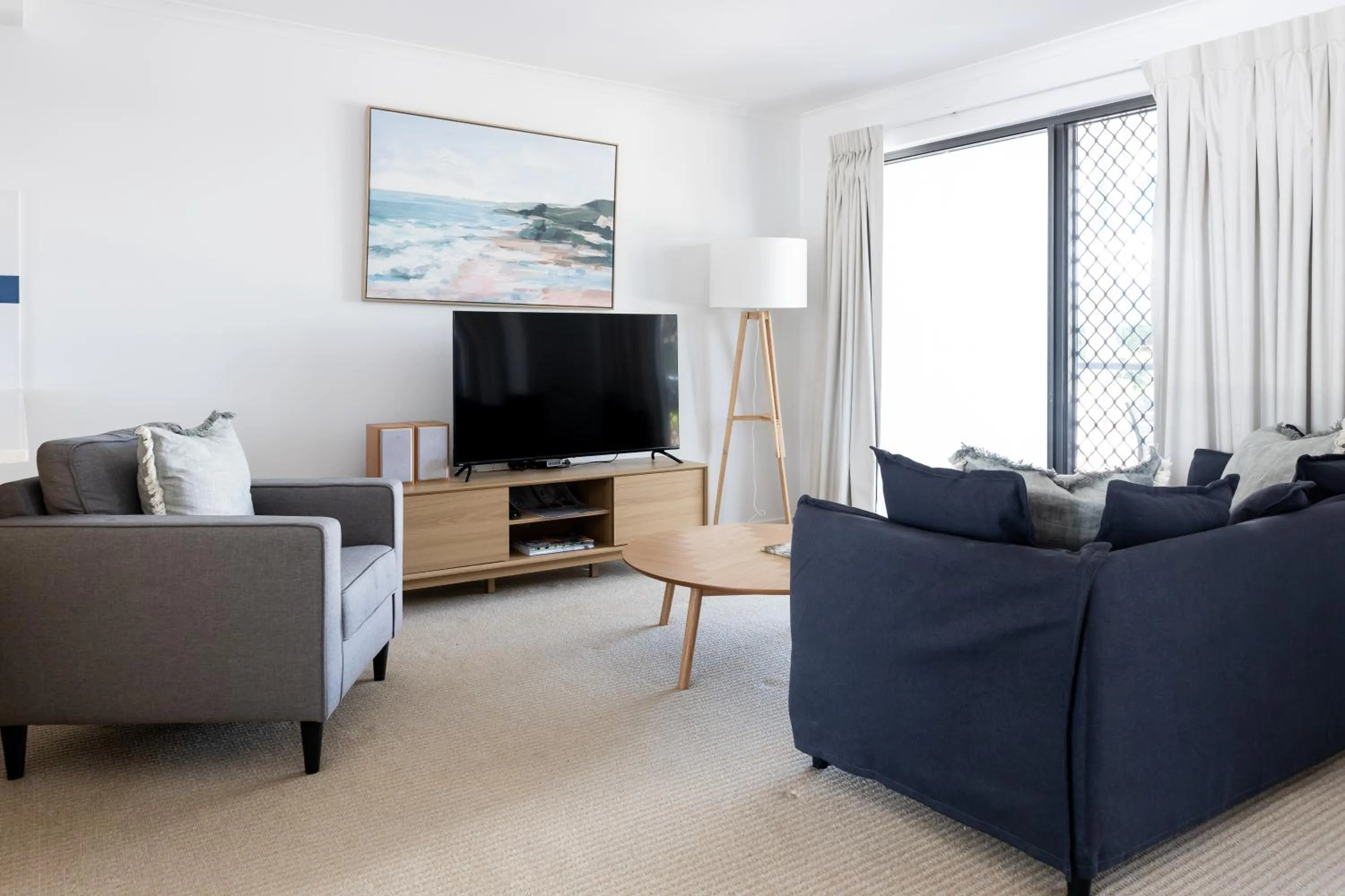 Living room in Ivory Palms Resort Noosa