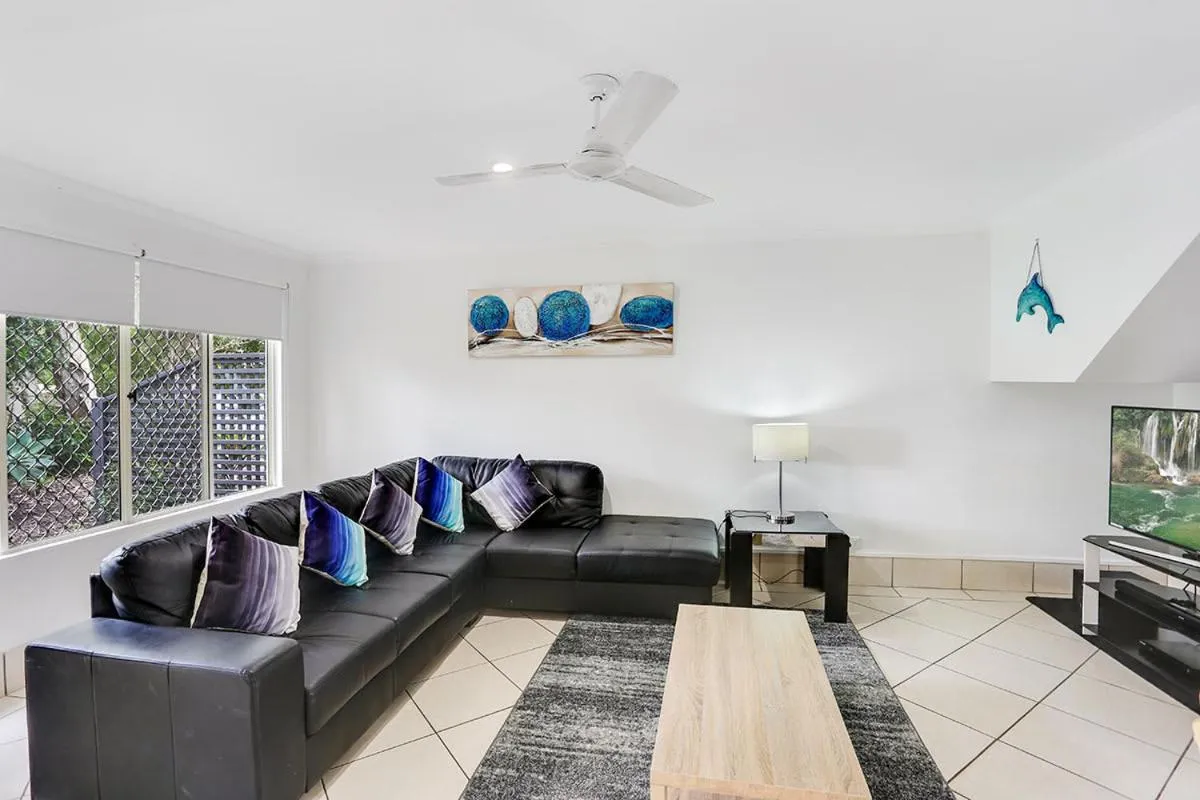 Living room in Ivory Palms Resort Noosa