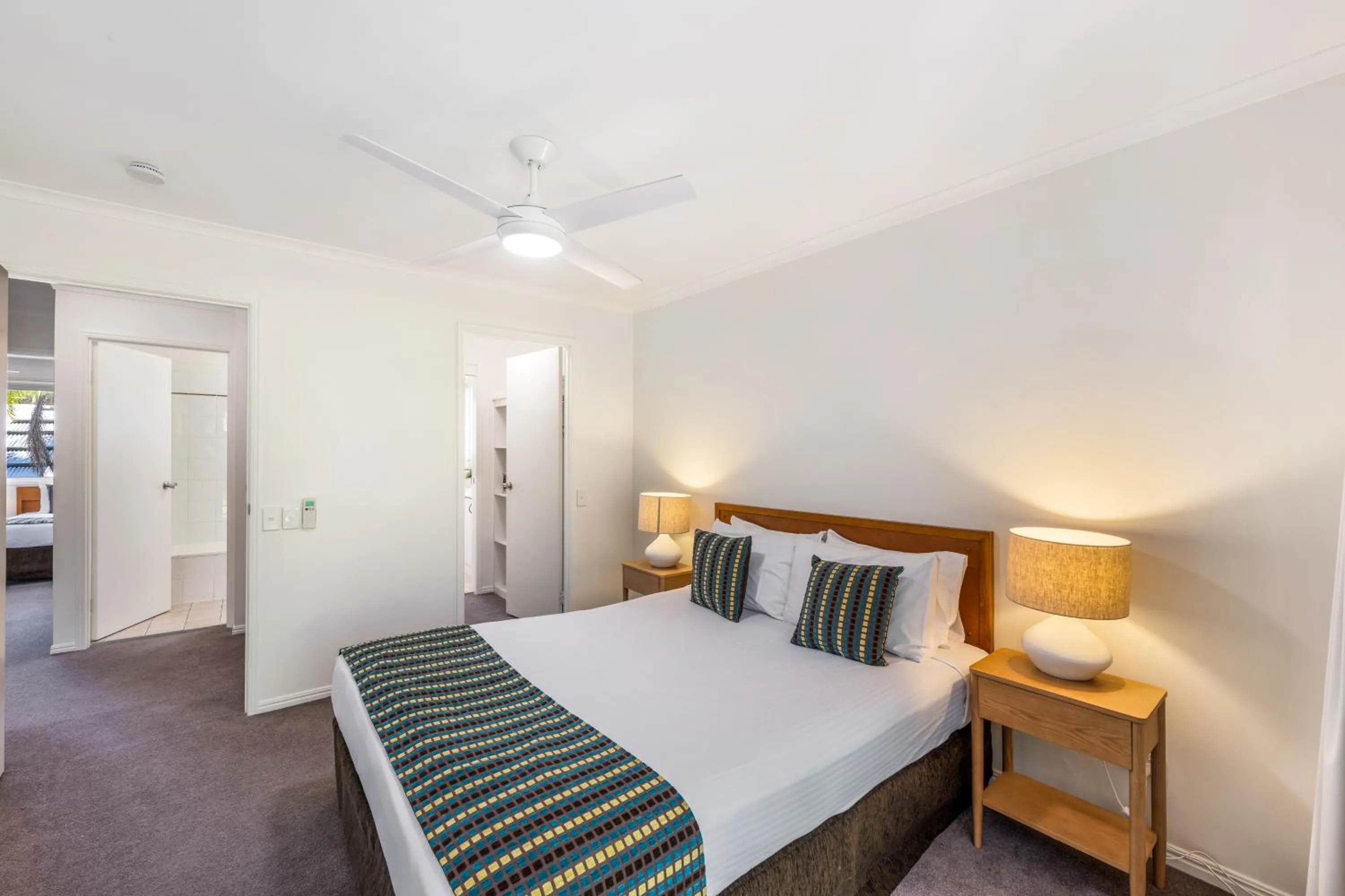 Bed in Ivory Palms Resort Noosa