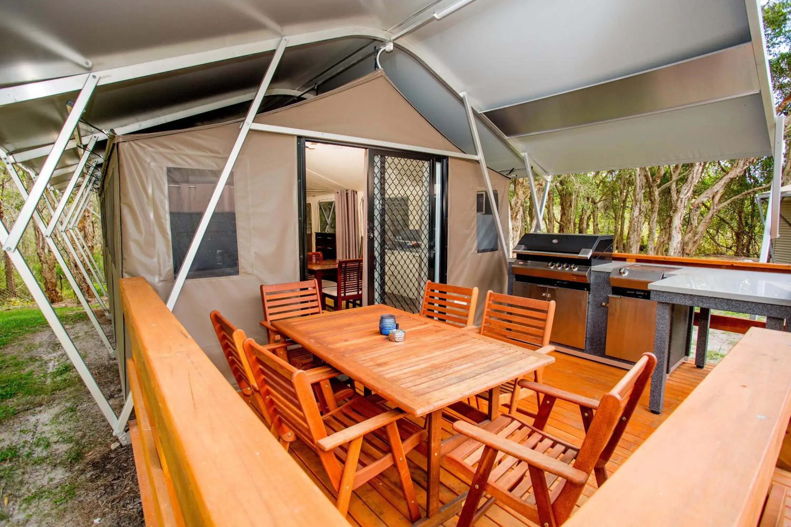 Balcony/Terrace in Discovery Parks - Byron Bay