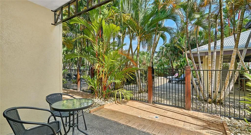 Patio in Trinity Beach Club Holiday Apartments