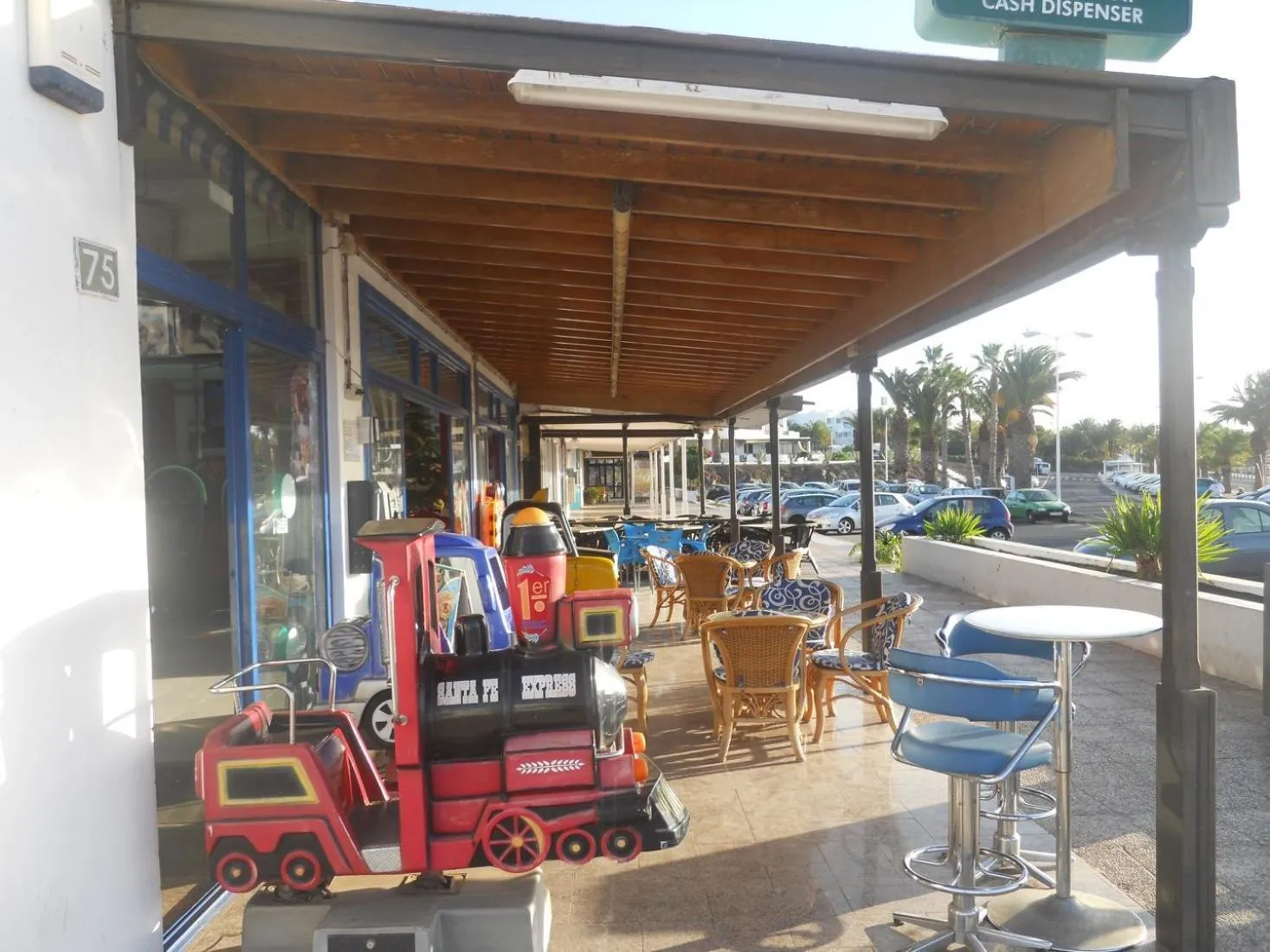 Patio in Apartamentos Club Pocillos