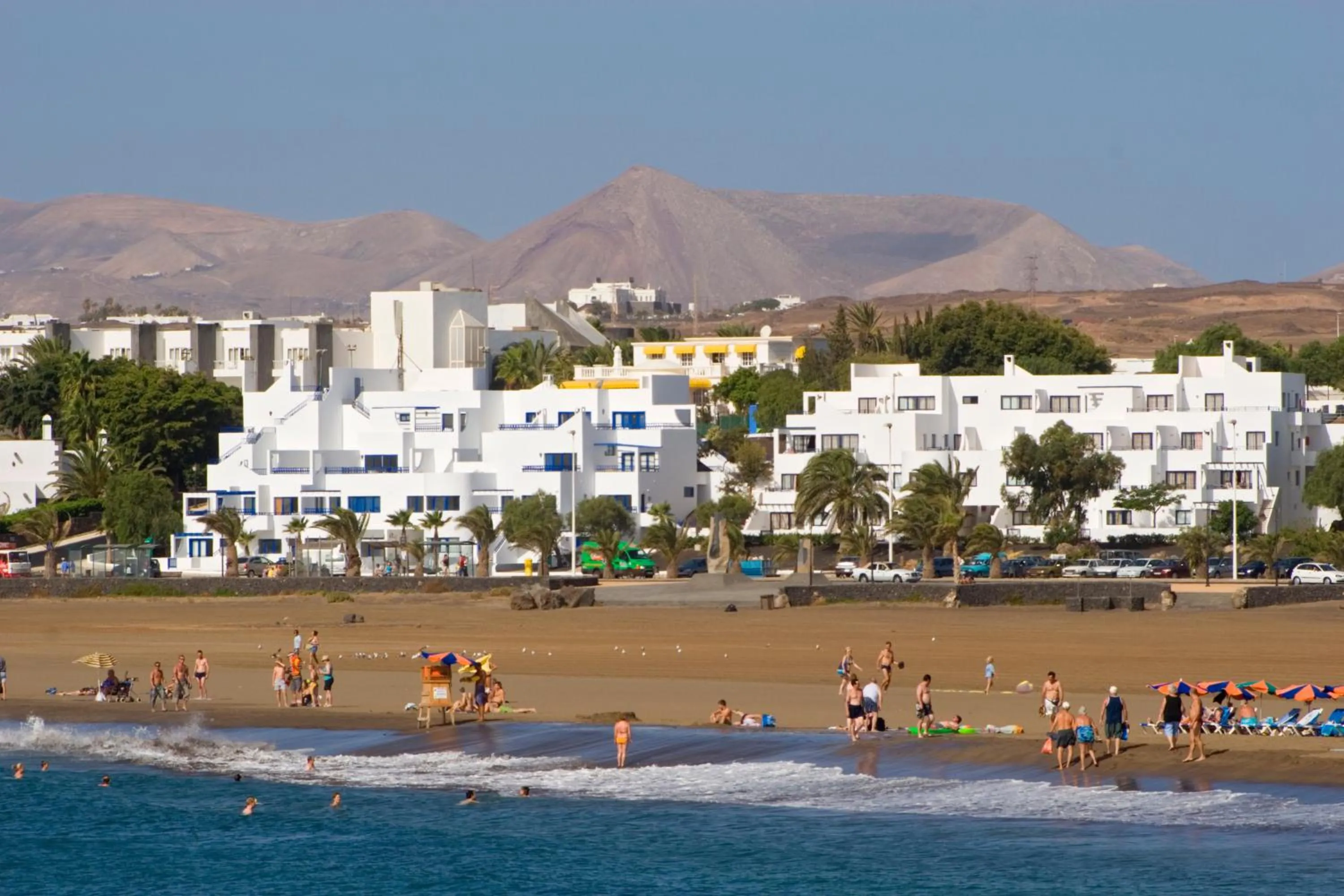 Beach in Apartamentos Club Pocillos