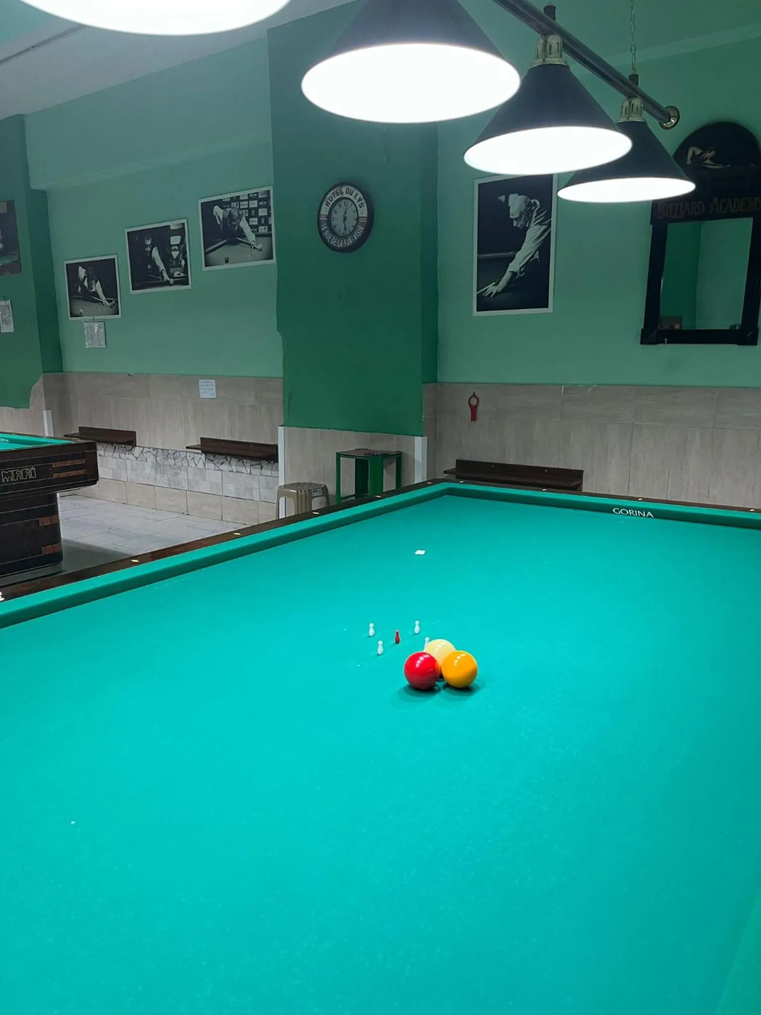 Billiard in Family Room