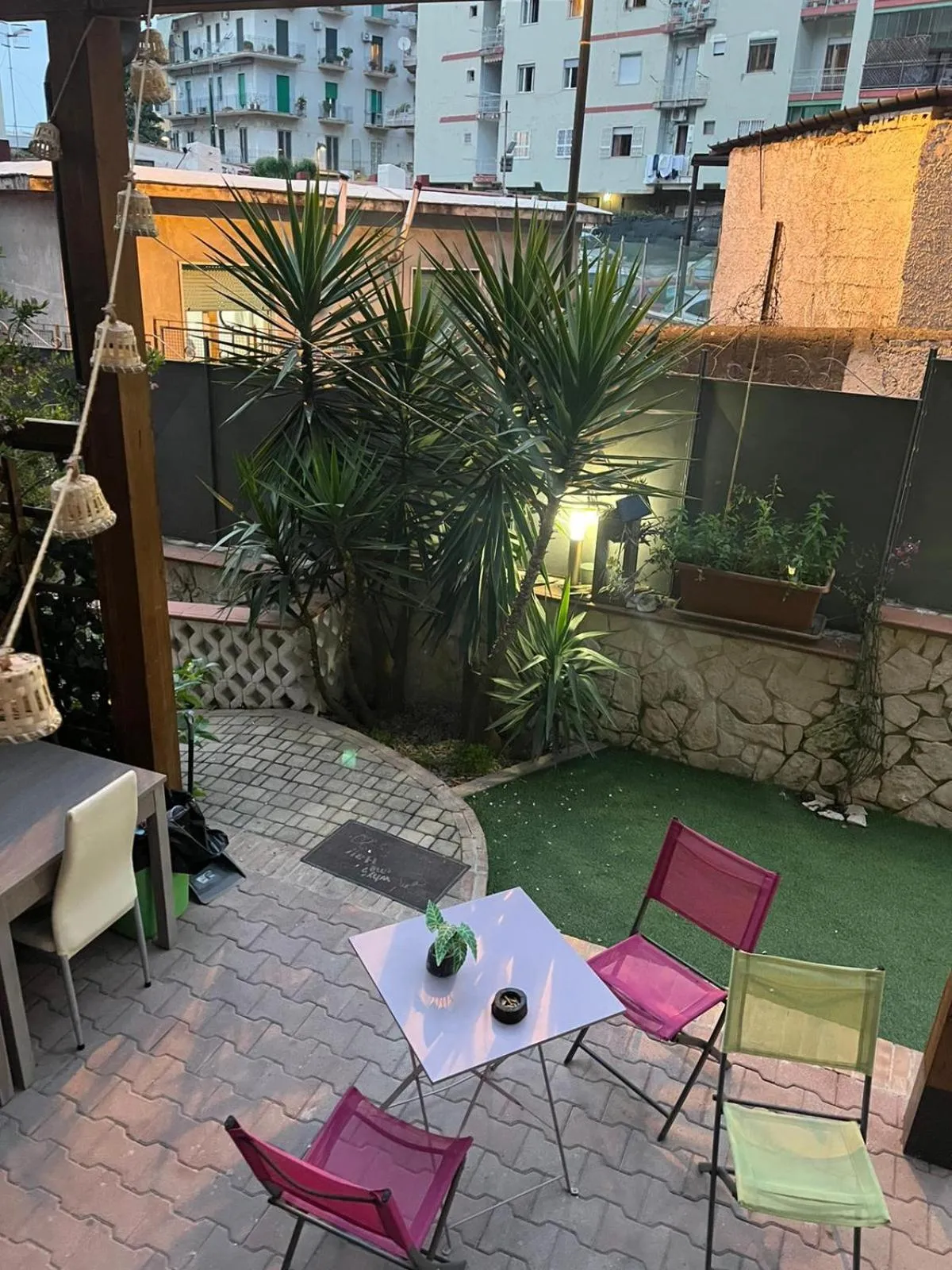 Patio in Family Room