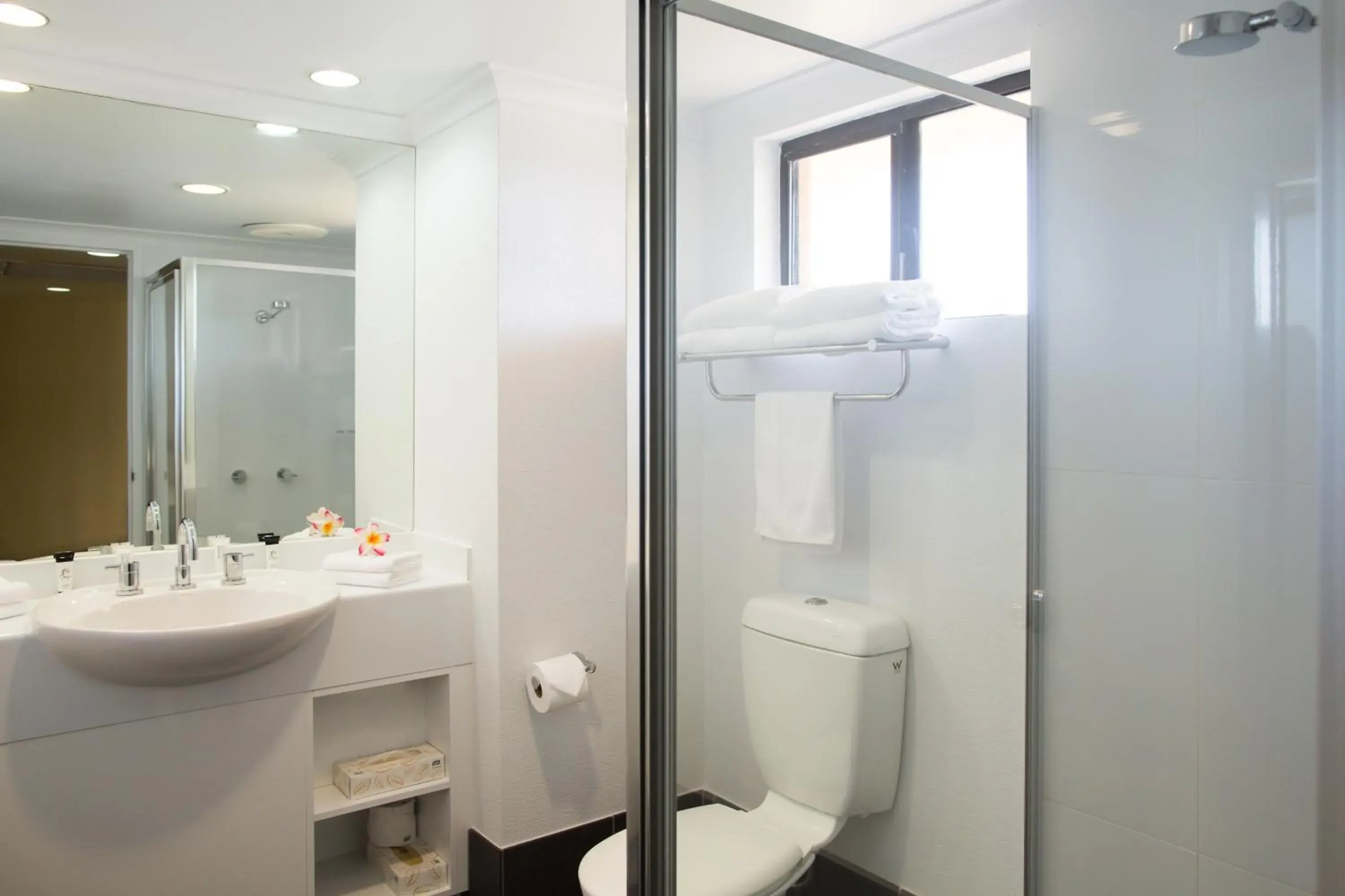 Bathroom in Palm Royale Cairns Bathroom in Palm Royale Cairns