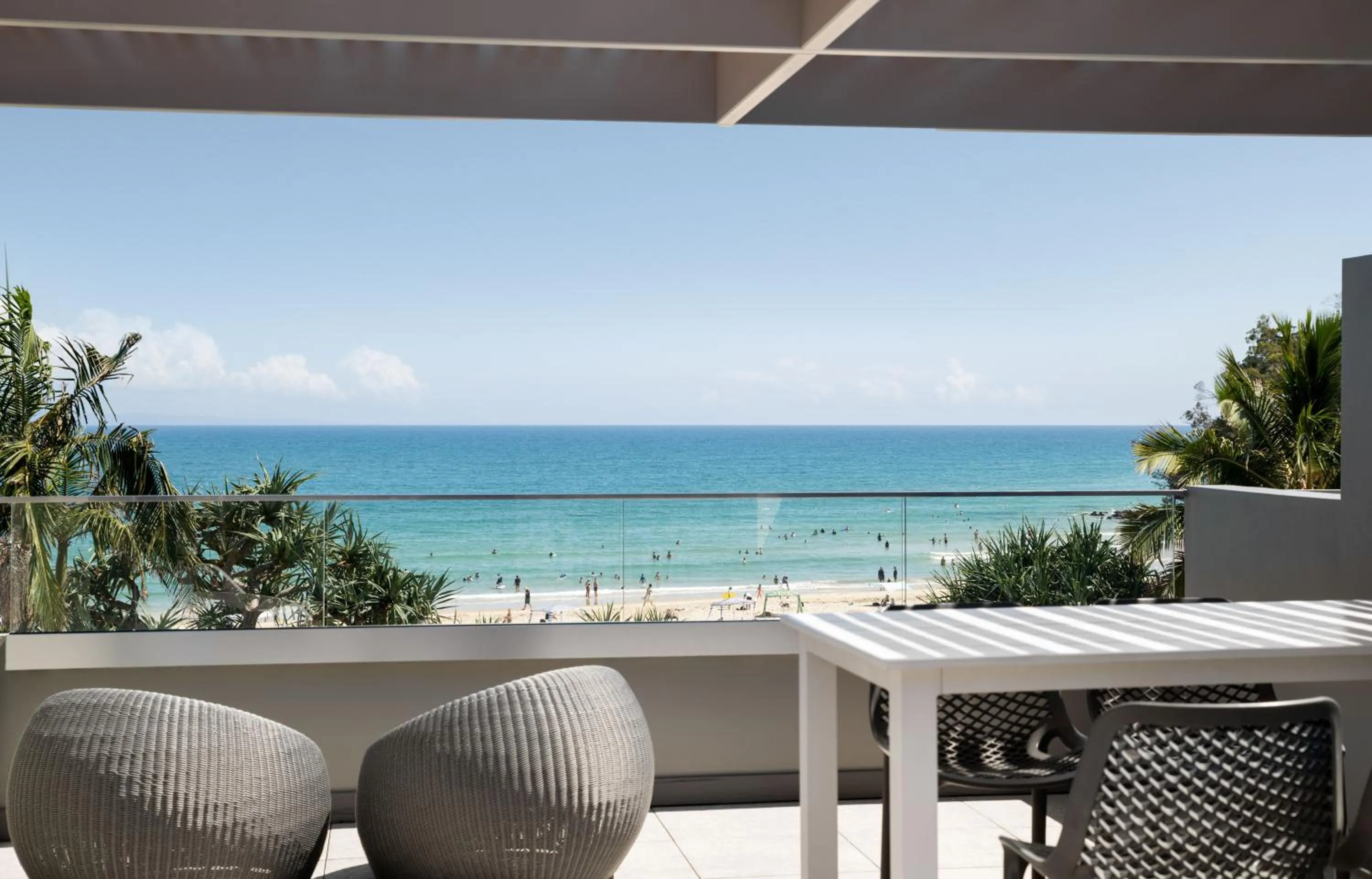 Balcony/Terrace in Netanya Noosa Beachfront Resort